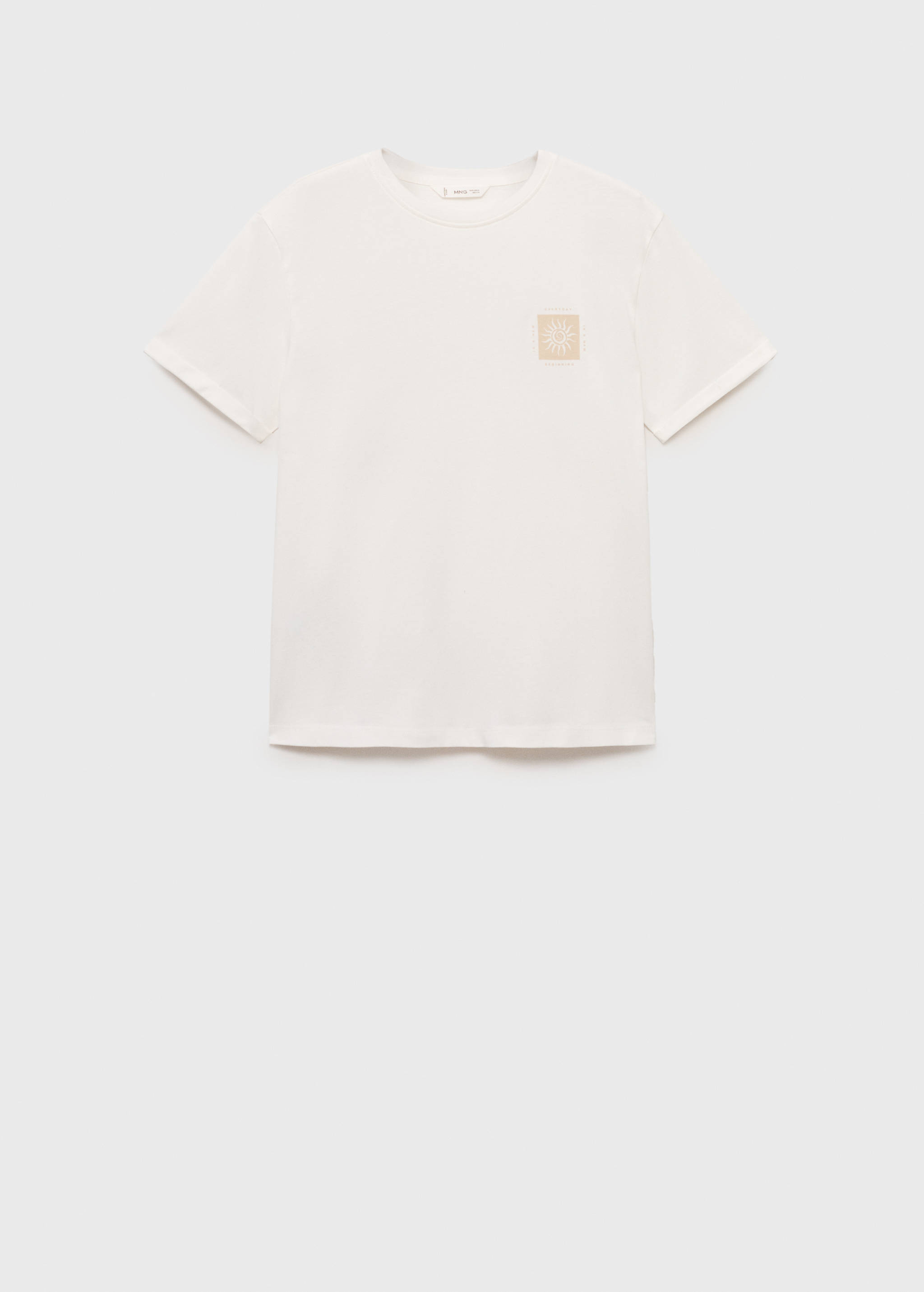 Camiseta algodón estampada - Artículo sin modelo