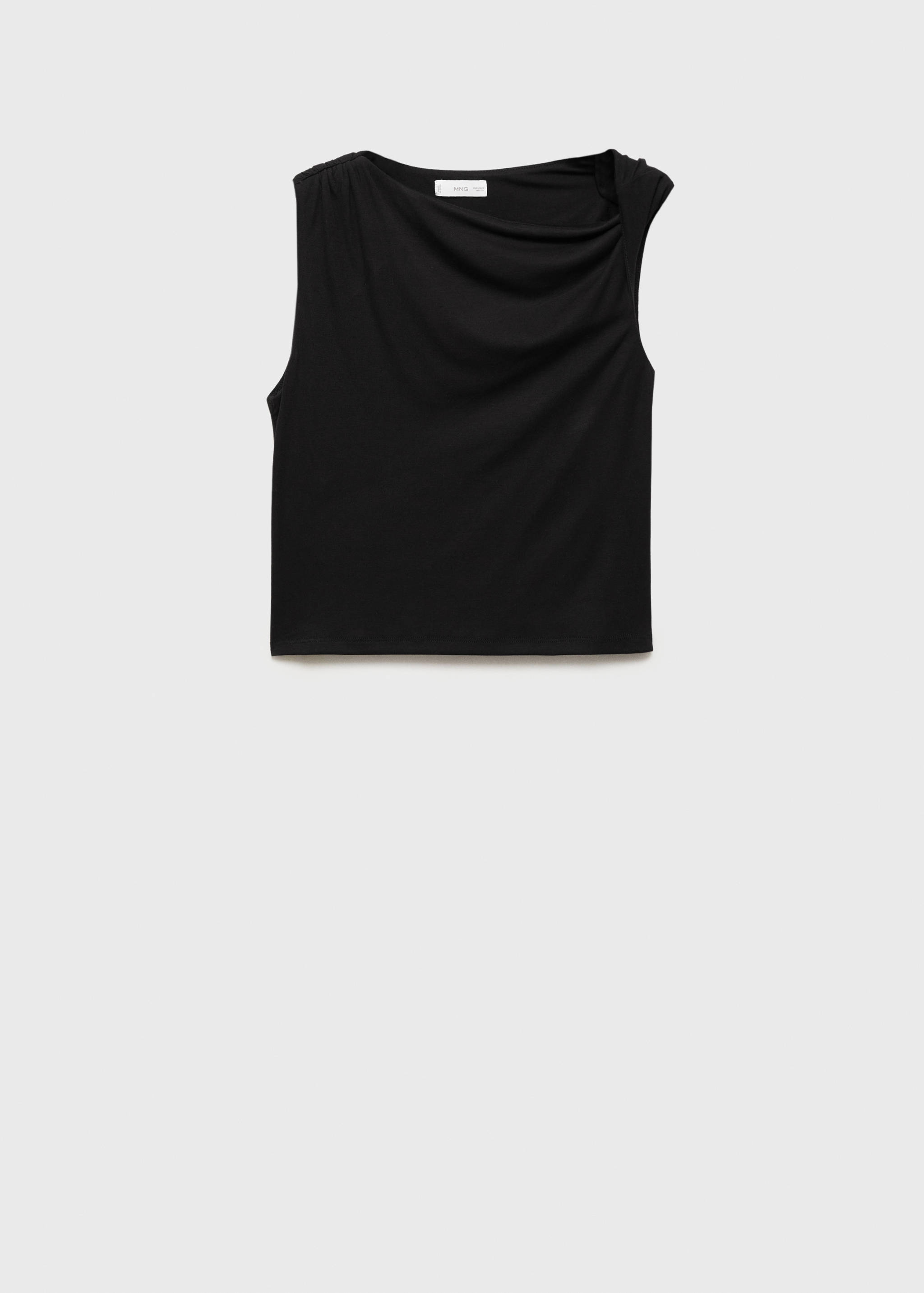 Shoulder detail T-shirt - Article without model