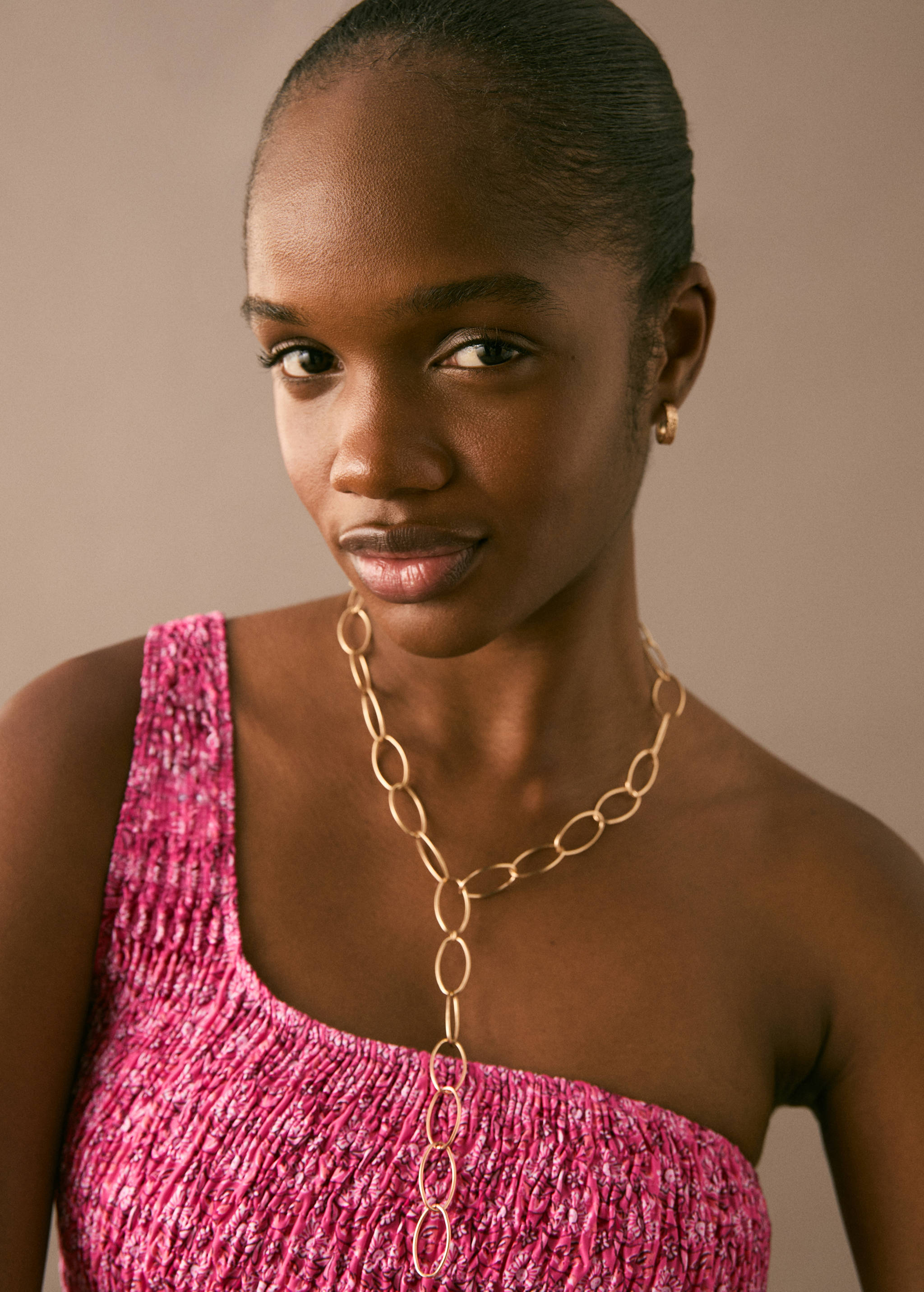 Asymmetrical printed bikini - Details of the article 1