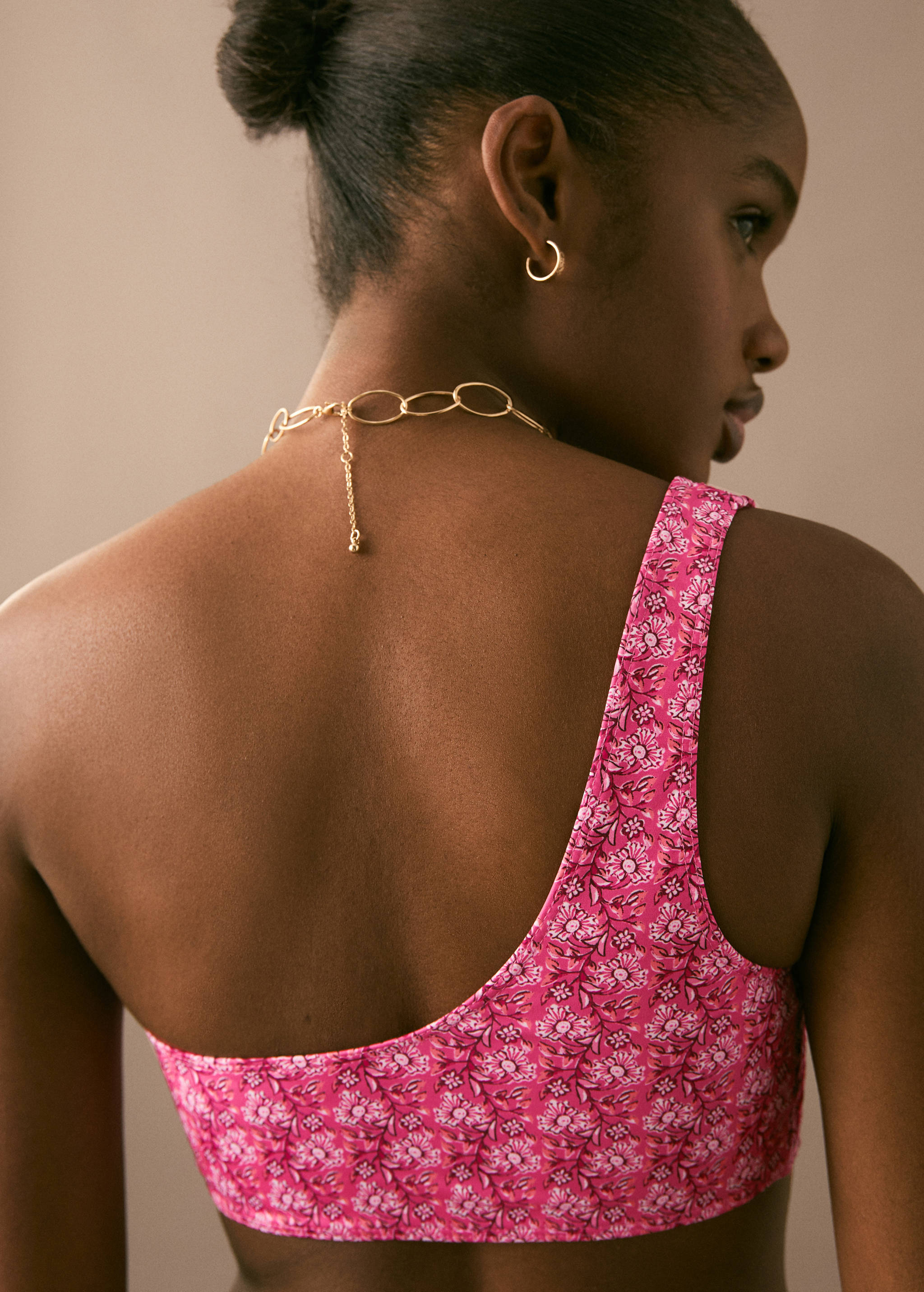 Asymmetrical printed bikini - Details of the article 6