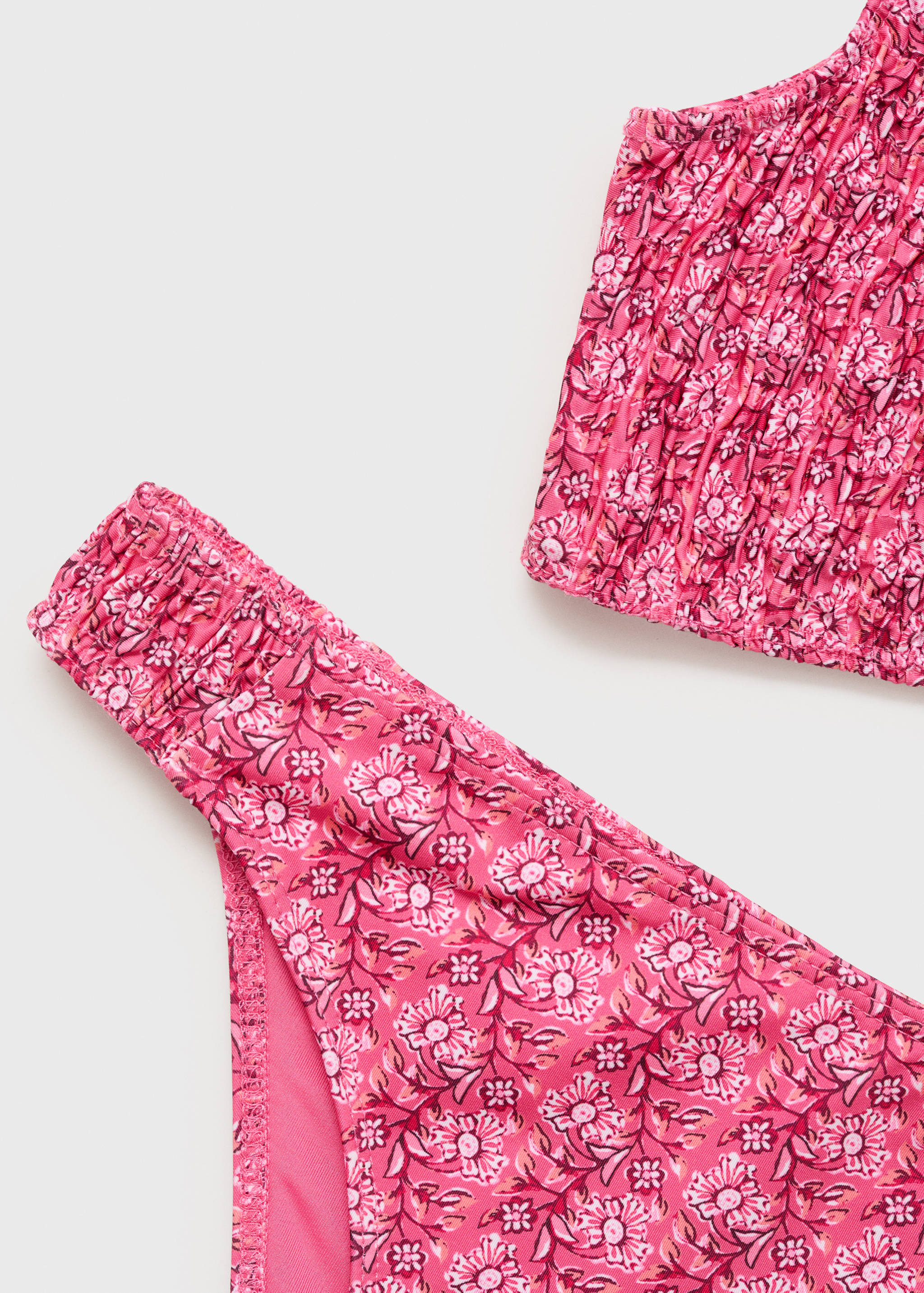 Asymmetrical printed bikini - Details of the article 0