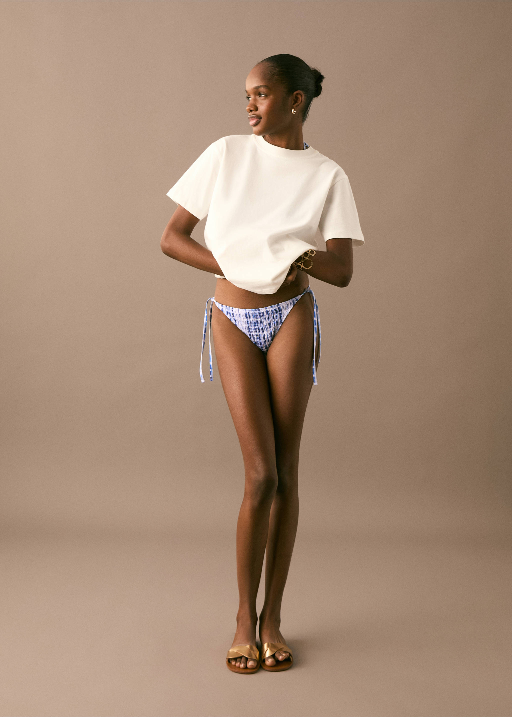 Tie-Dye-Bikini - Detail des Artikels 2, Elektrischblau. Ref: 87005756-00.