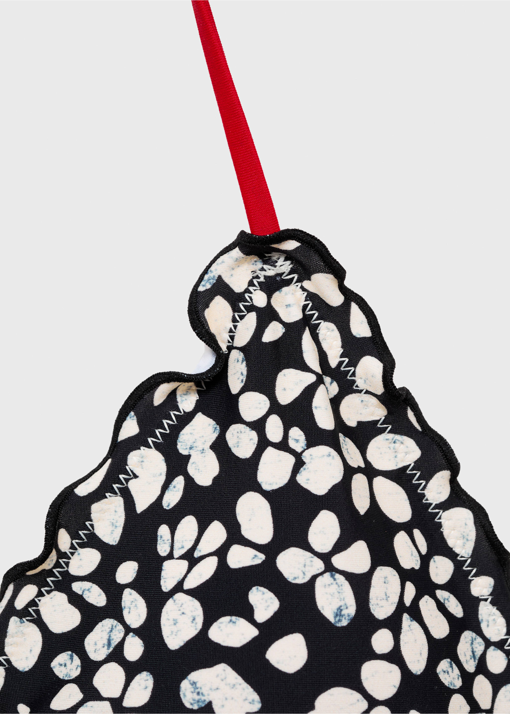 Bikini estampado ribete - Detalle del artículo 0, Negro. Ref: 87005759-00.