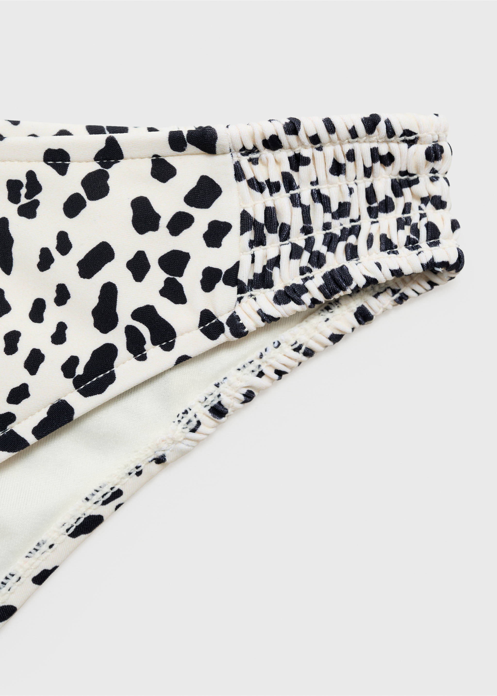 Animal print bikini - Details of the article 8, Beige. Ref: 87005763-00.