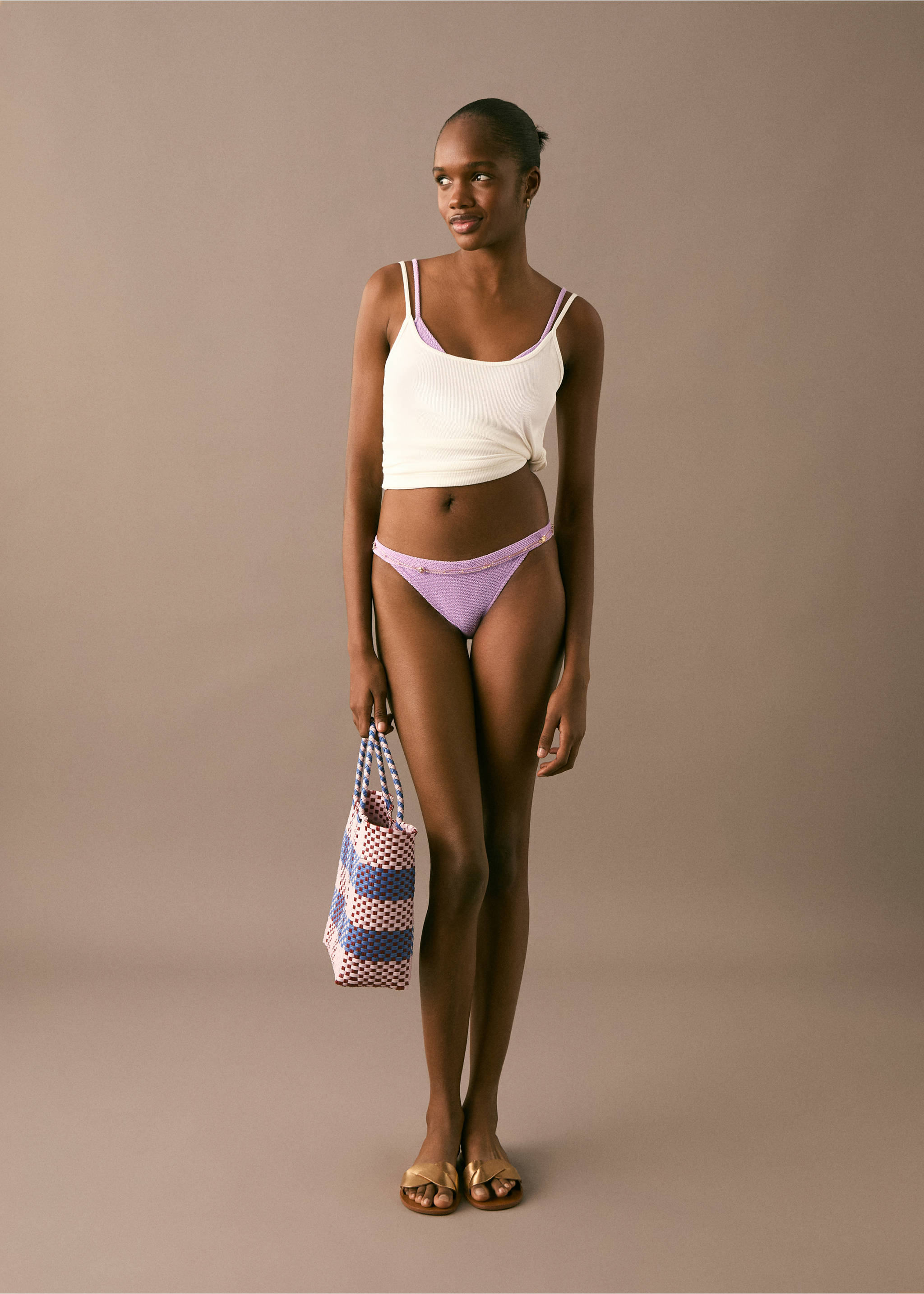 Bikini texture - Dettaglio dell'articolo 2, Lilla. Ref: 87005765-00.