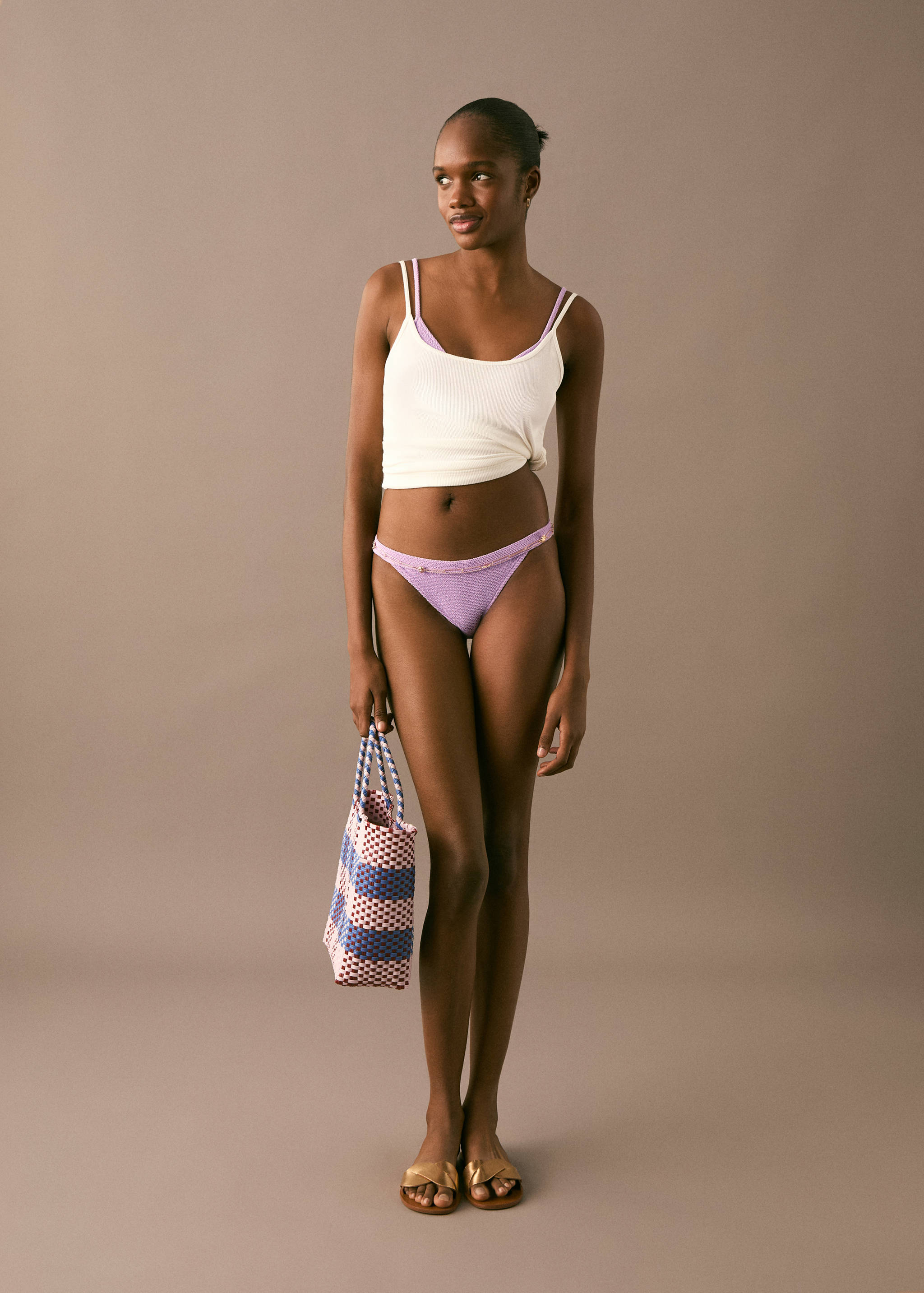 Textured bikini - Details of the article 2