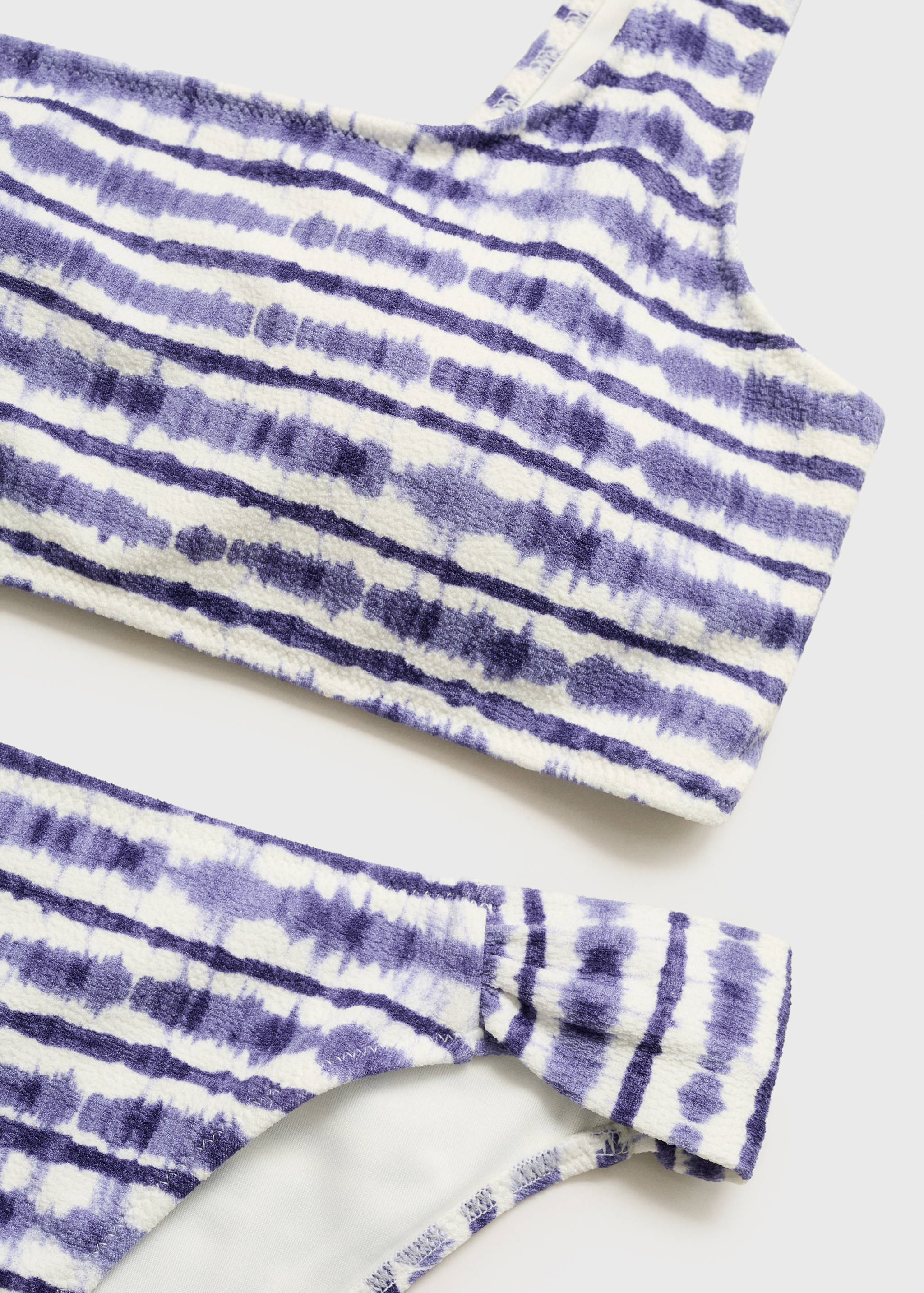 Asymmetrischer Tie-Dye-Bikini - Detail des Artikels 0