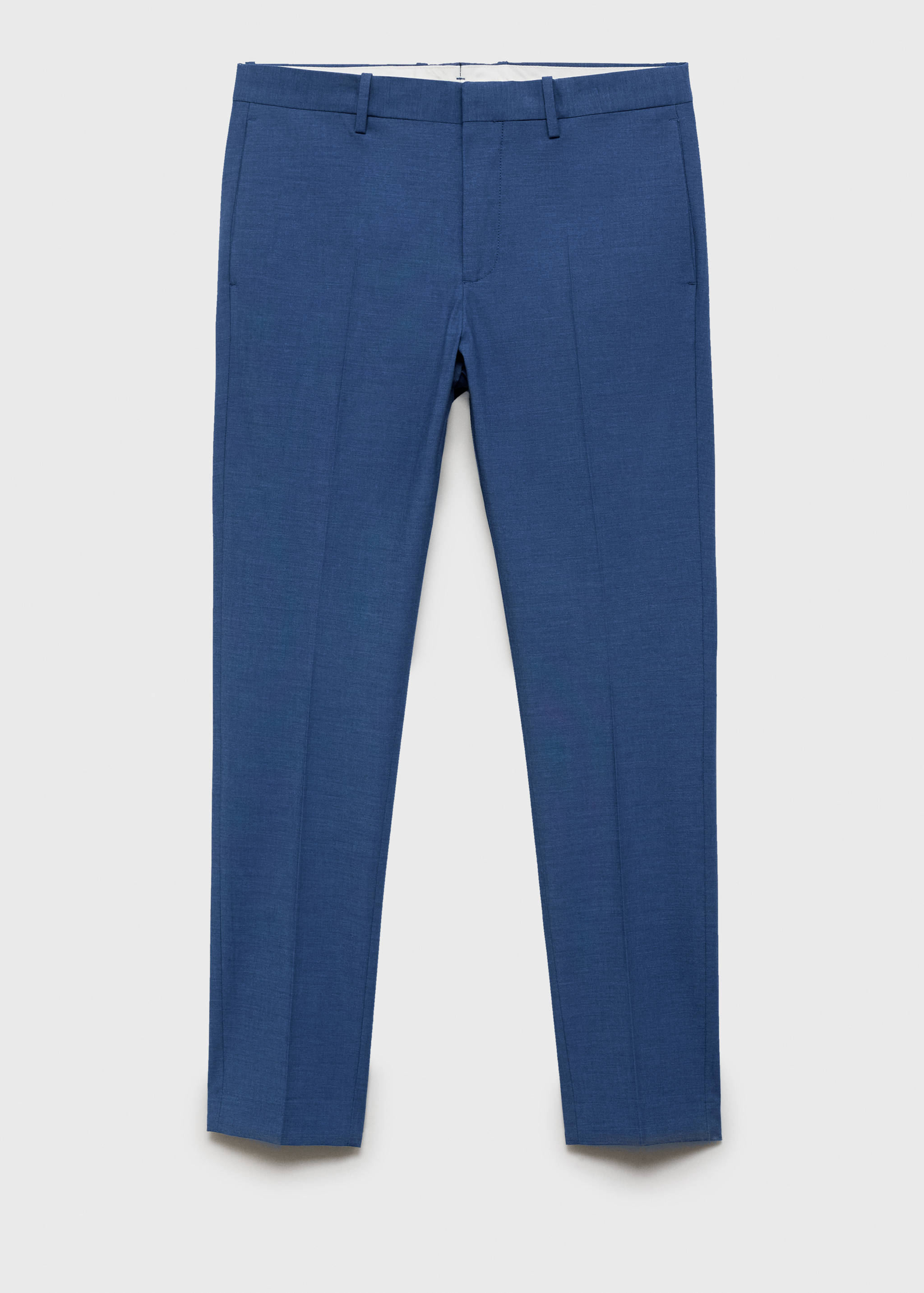 Stretch fabric super slim-fit suit trousers - Article without model