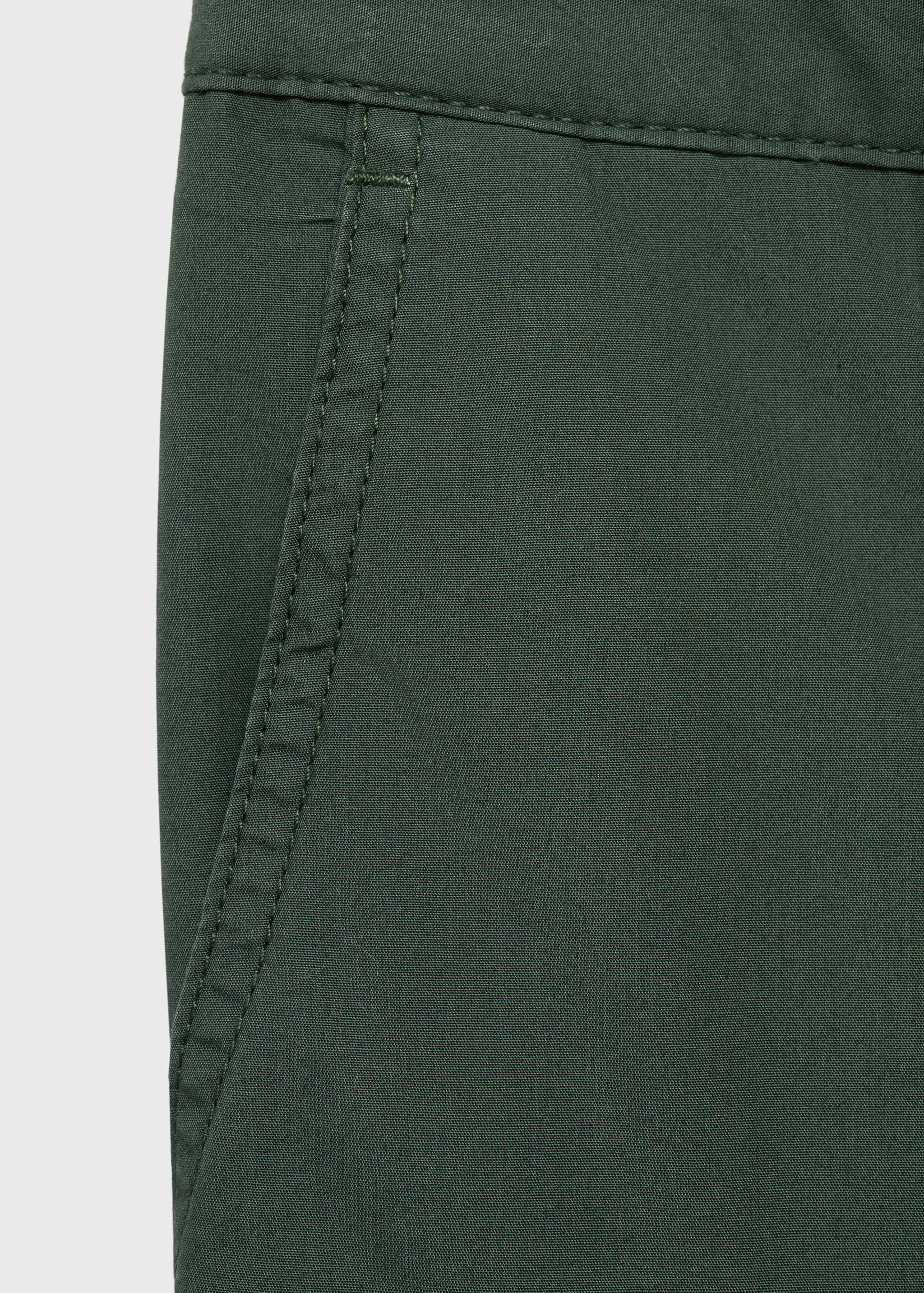 Poplin cotton trousers - Details of the article 8