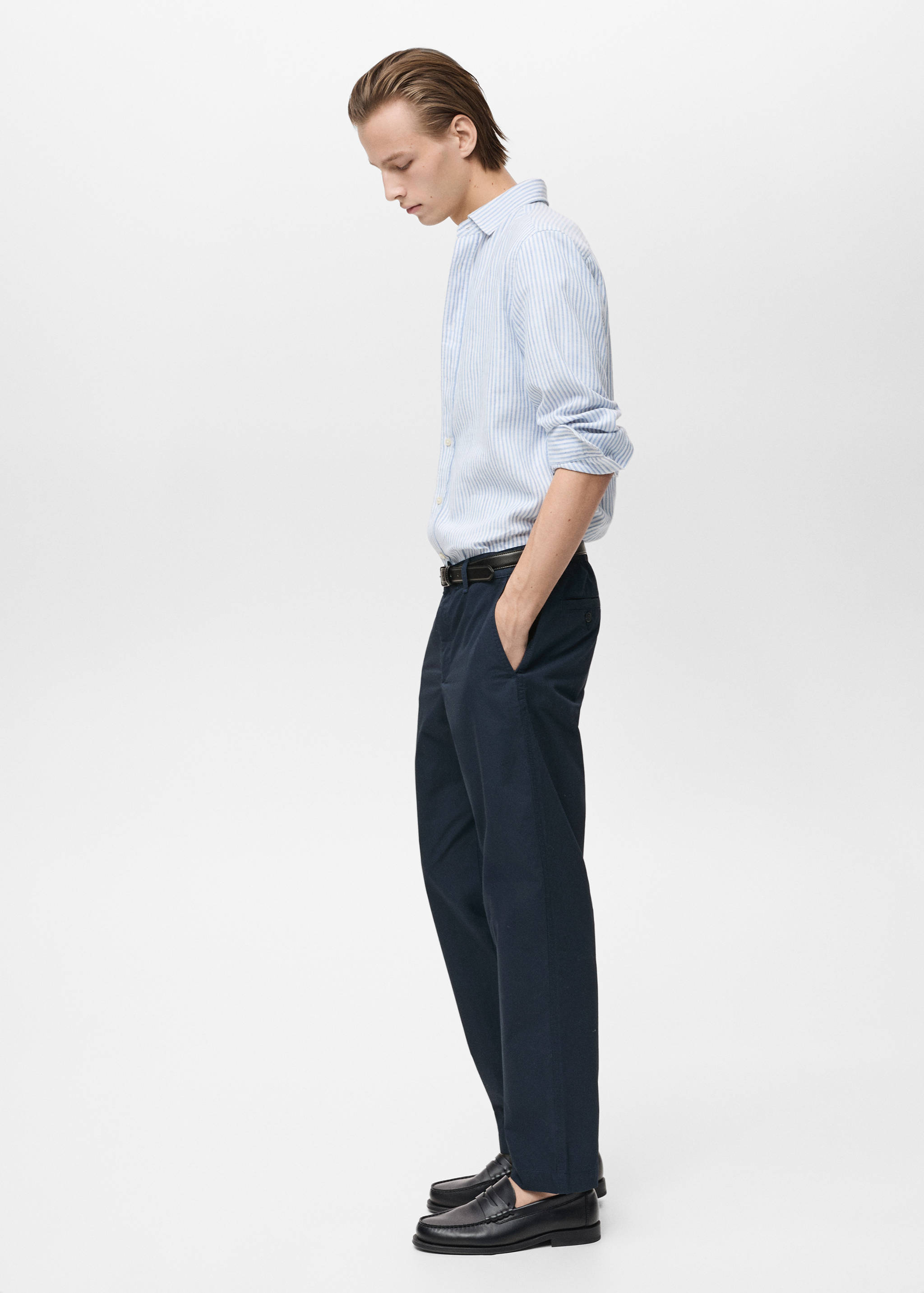 Pantalon en popeline de coton - Détail de l'article 2
