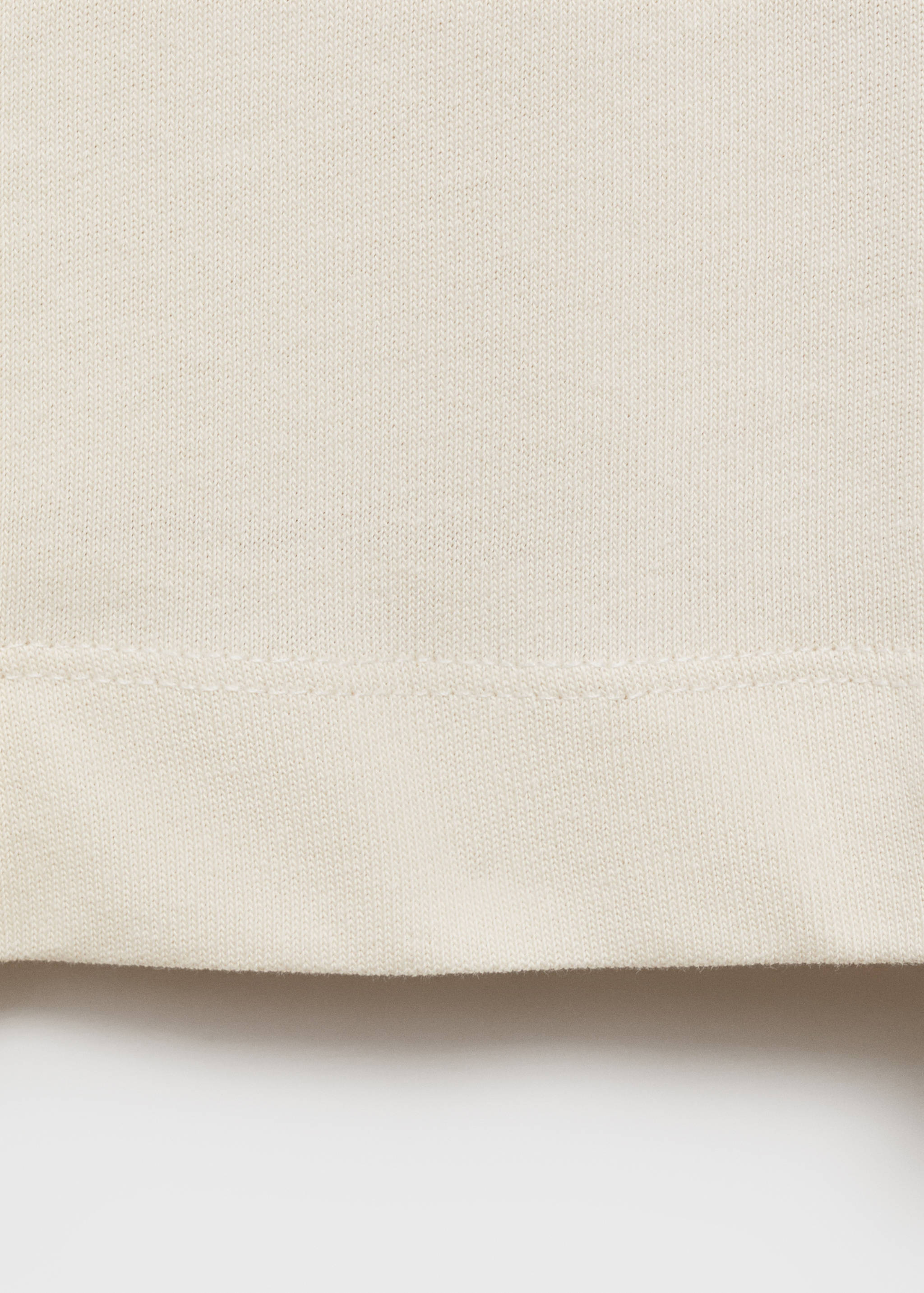 Embroidered cotton T-shirt - Details of the article 0