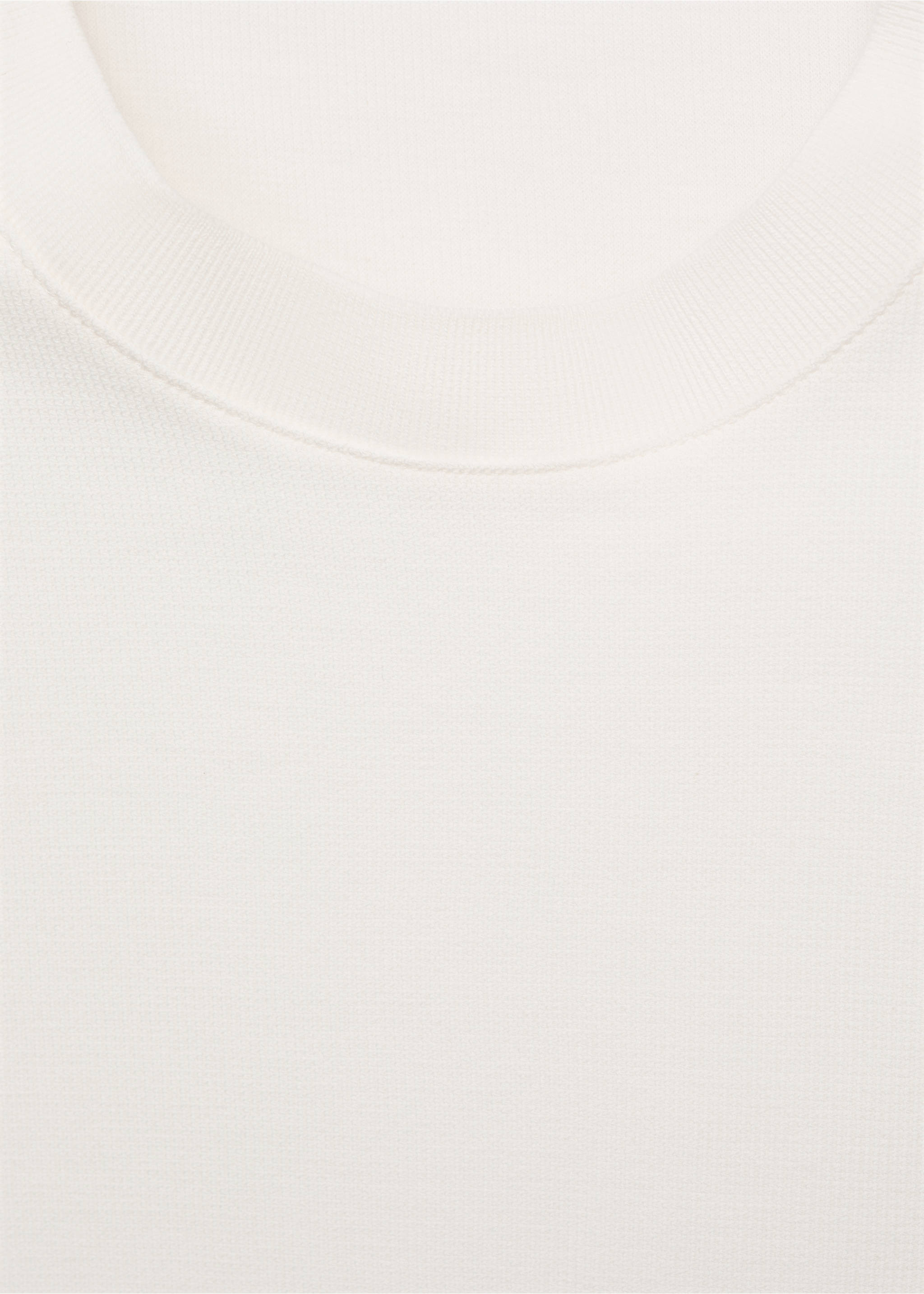 T-shirt texture regular-fit - Détail de l'article 0, Blanc. Ref: 87005949-00.