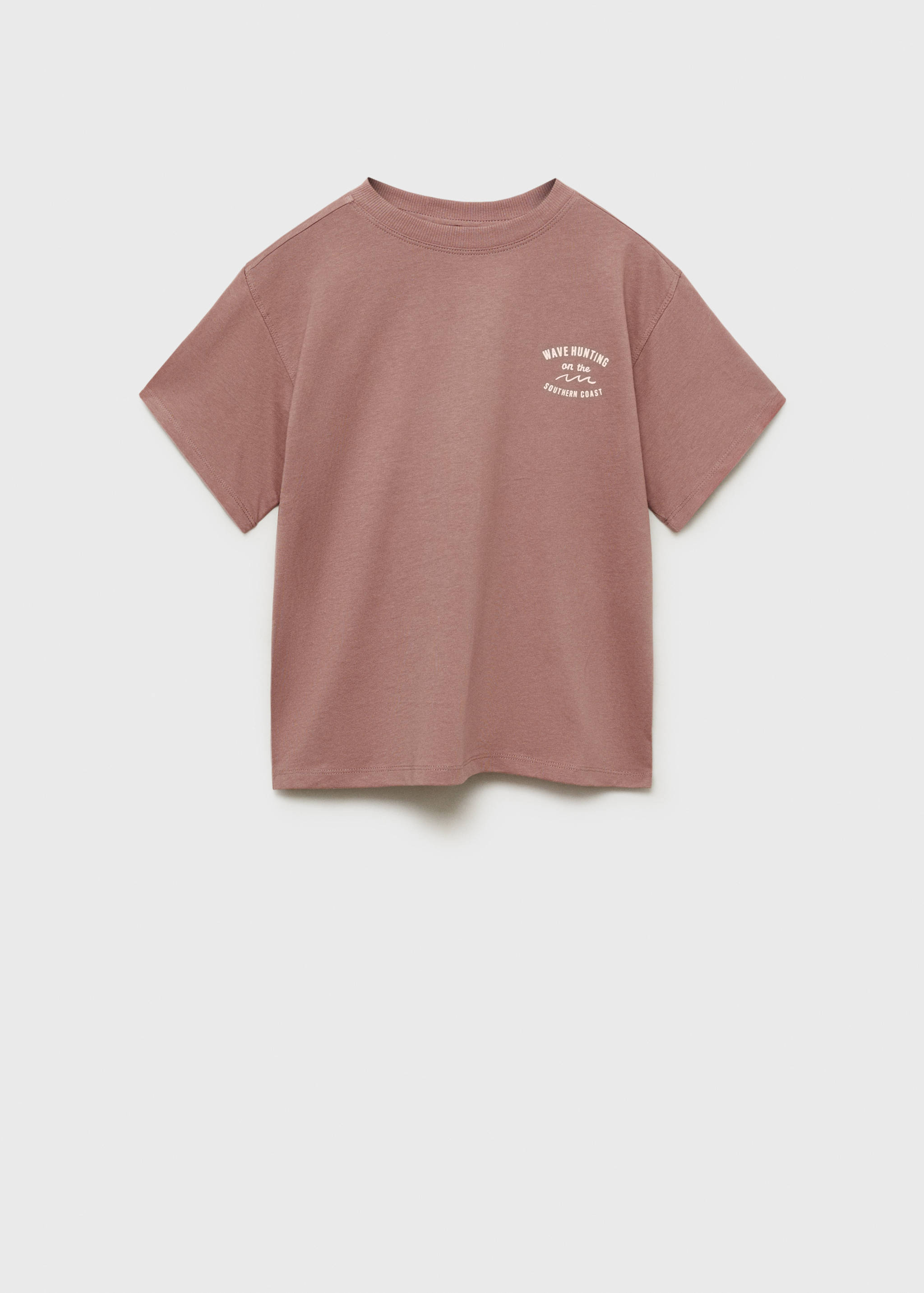 Printed cotton-blend t-shirt - Article without model