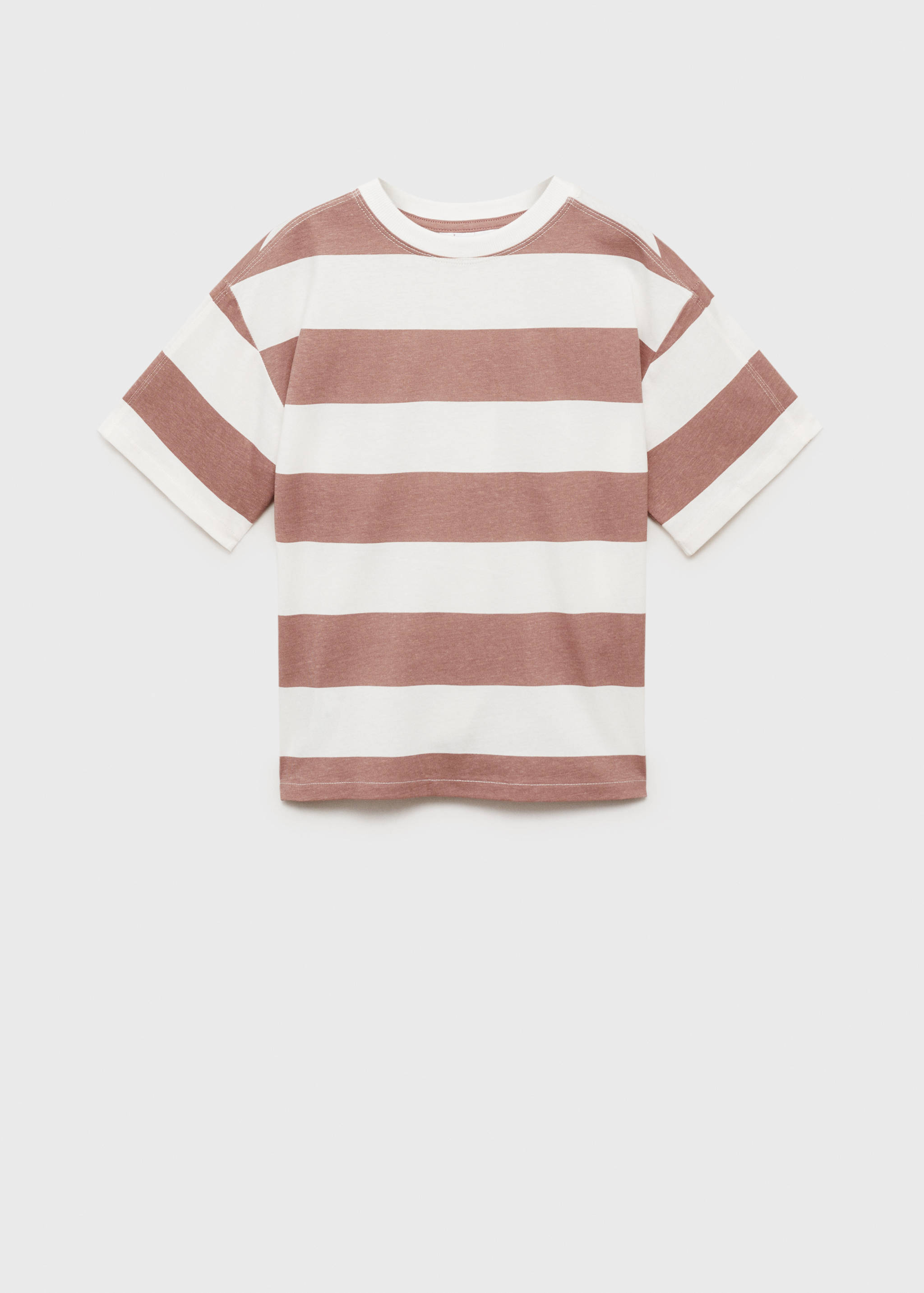 Striped cotton T-shirt - Article without model