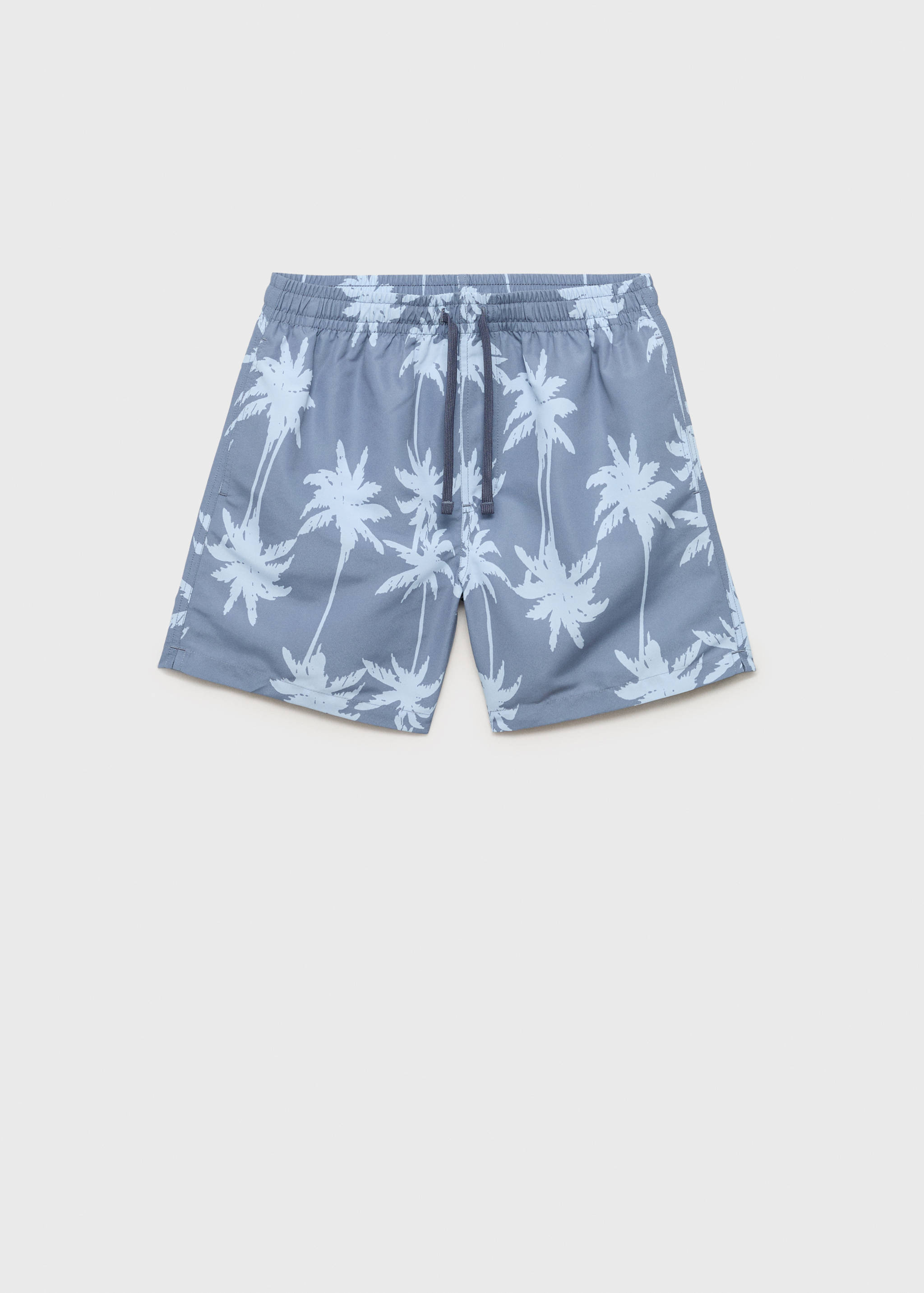 Palm trees print swimsuit trunks - Article without model