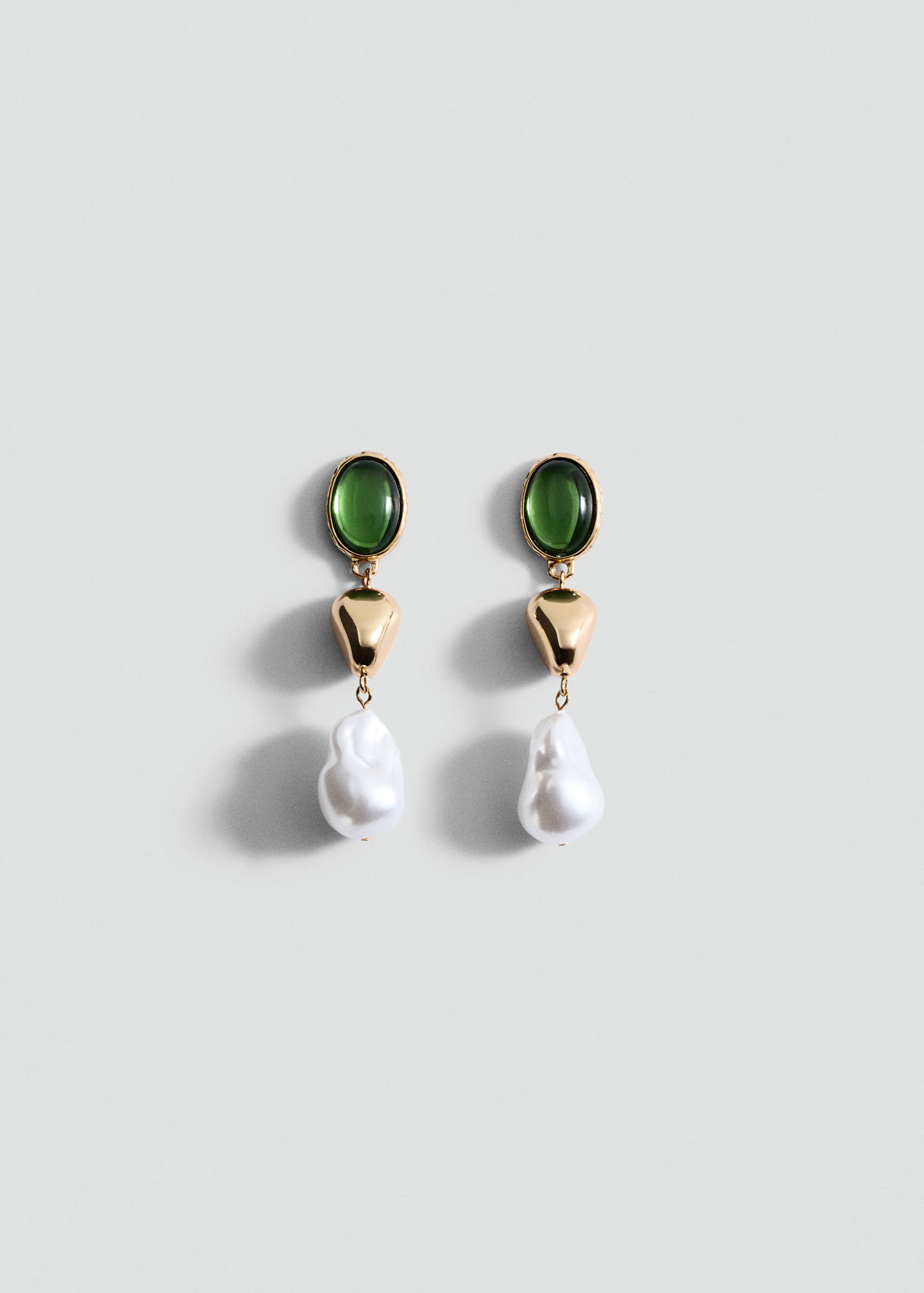 Pendientes abalorios combinados - Artículo sin modelo