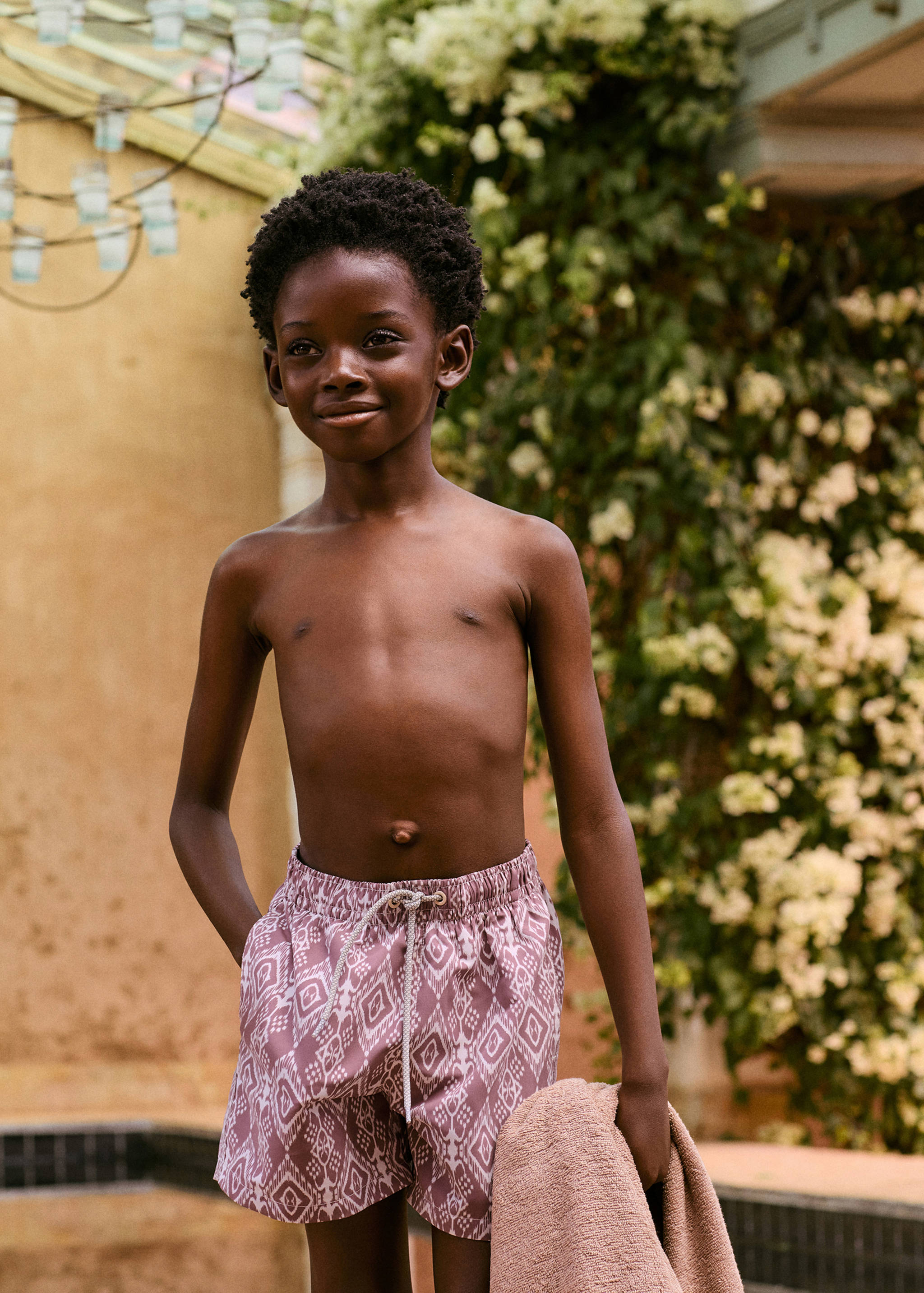 Printed swimsuit - General plane