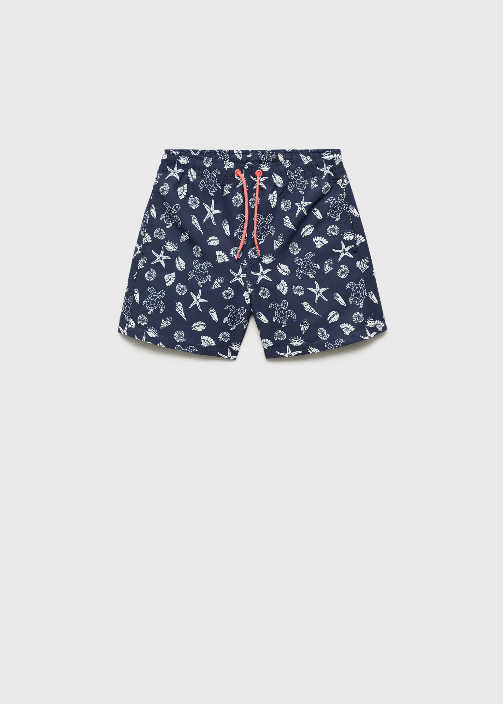 Badeshorts mit maritimem Print - Artikel ohne Model