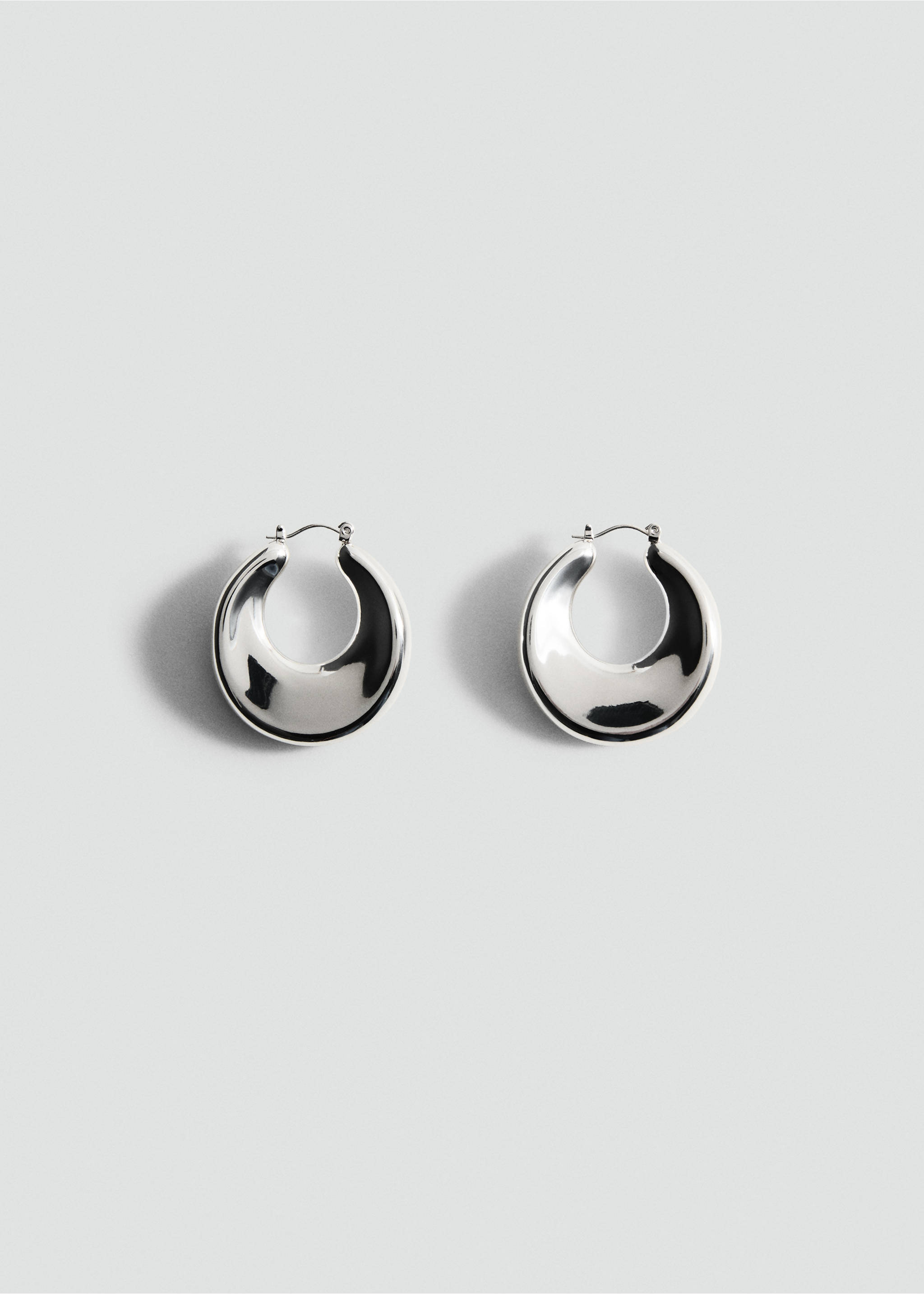 Hoop earrings - Article without model, Silver. Ref: 87005979-00.