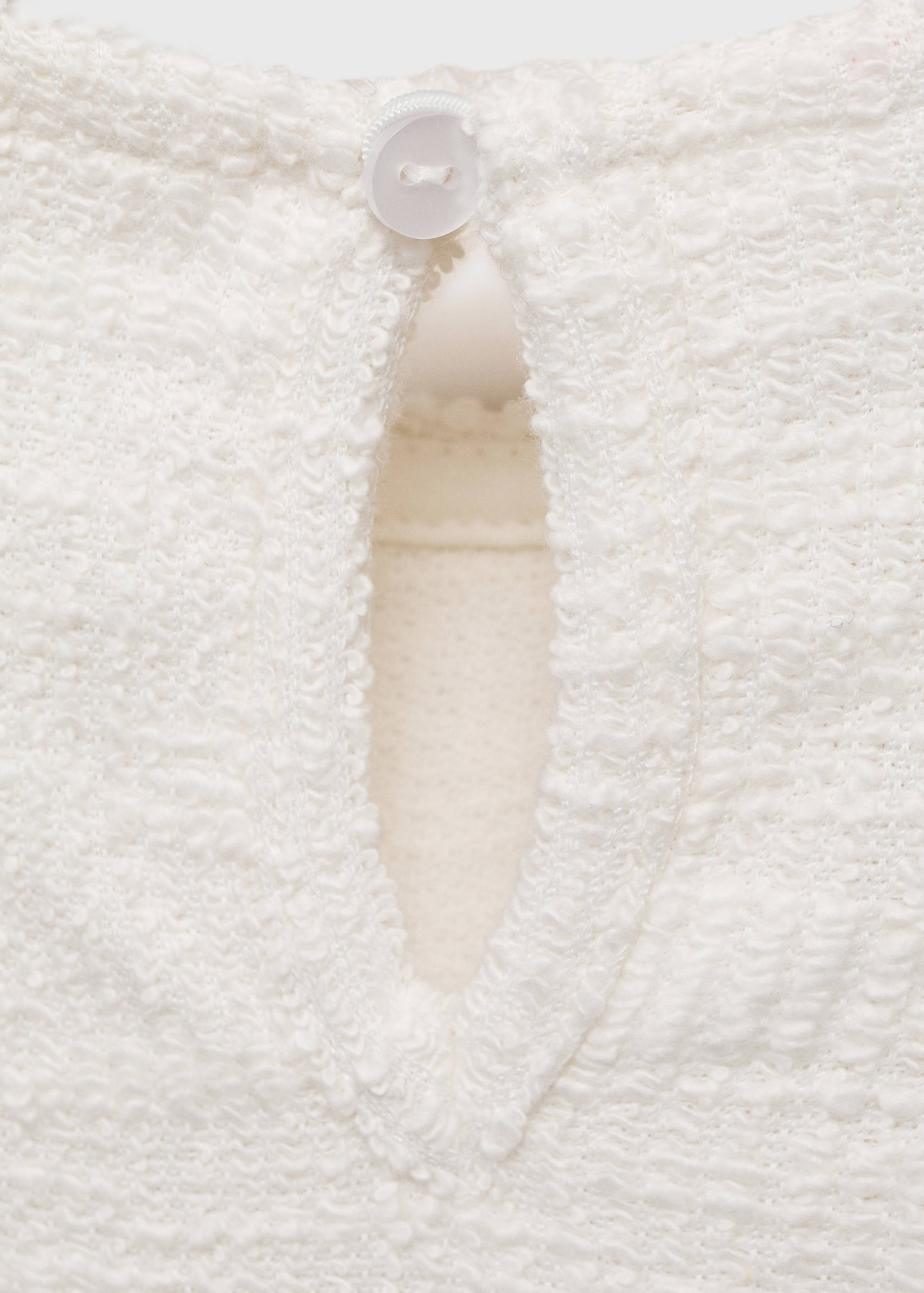 Tweed T-shirt met opening - Detail van het artikel 8