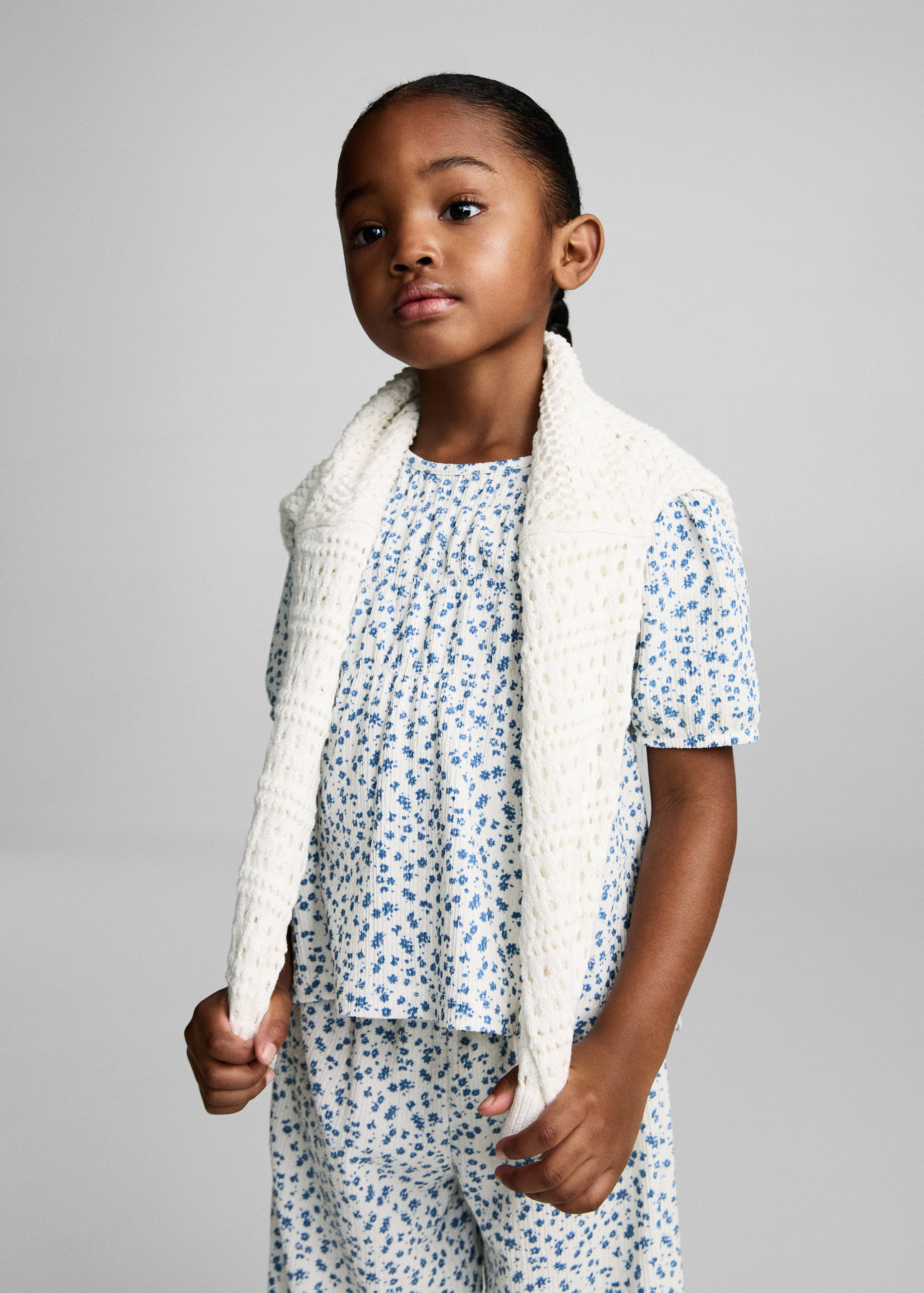 Samarreta estampat flors - Pla mig