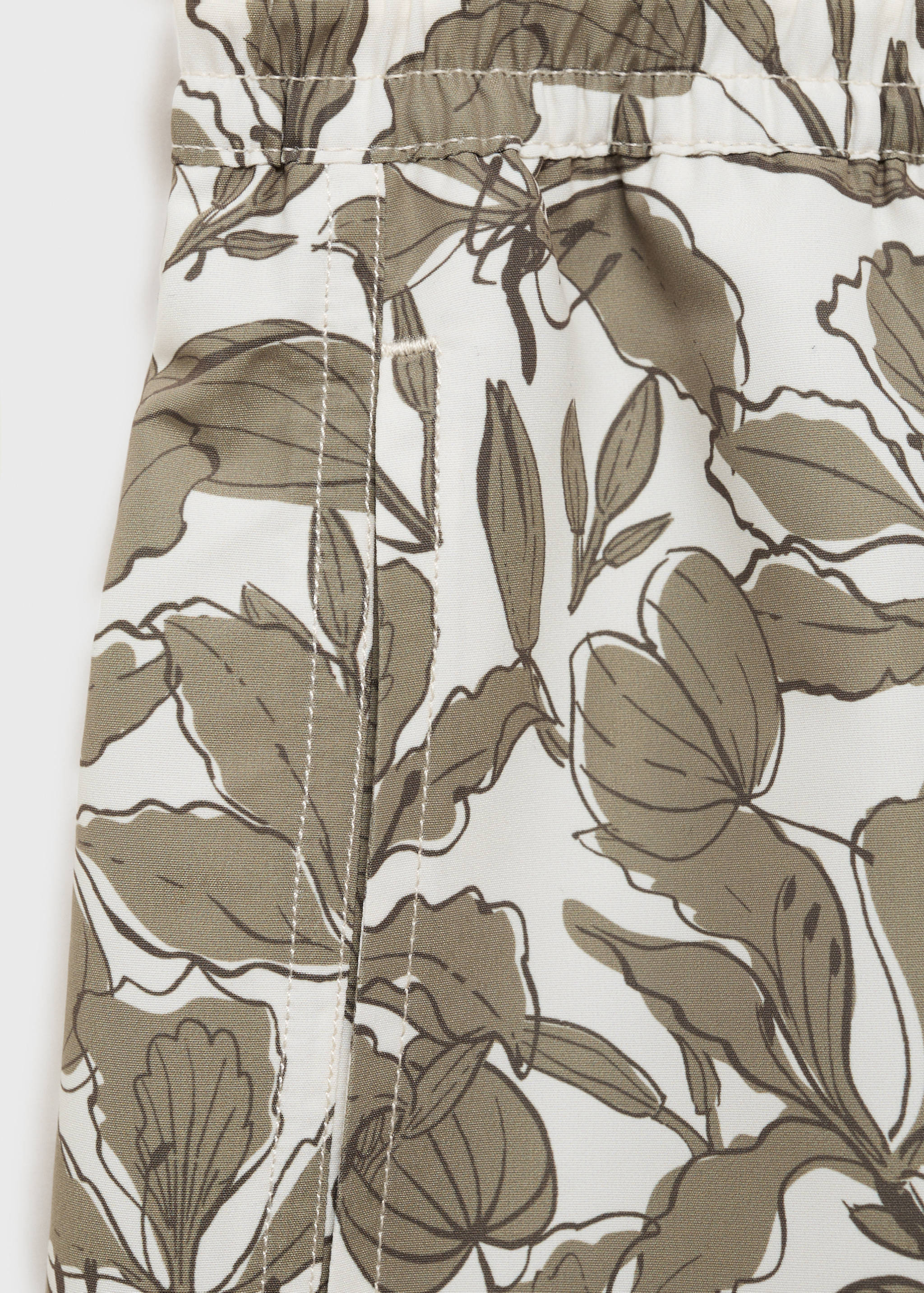 Floral print swimsuit - Details of the article 0