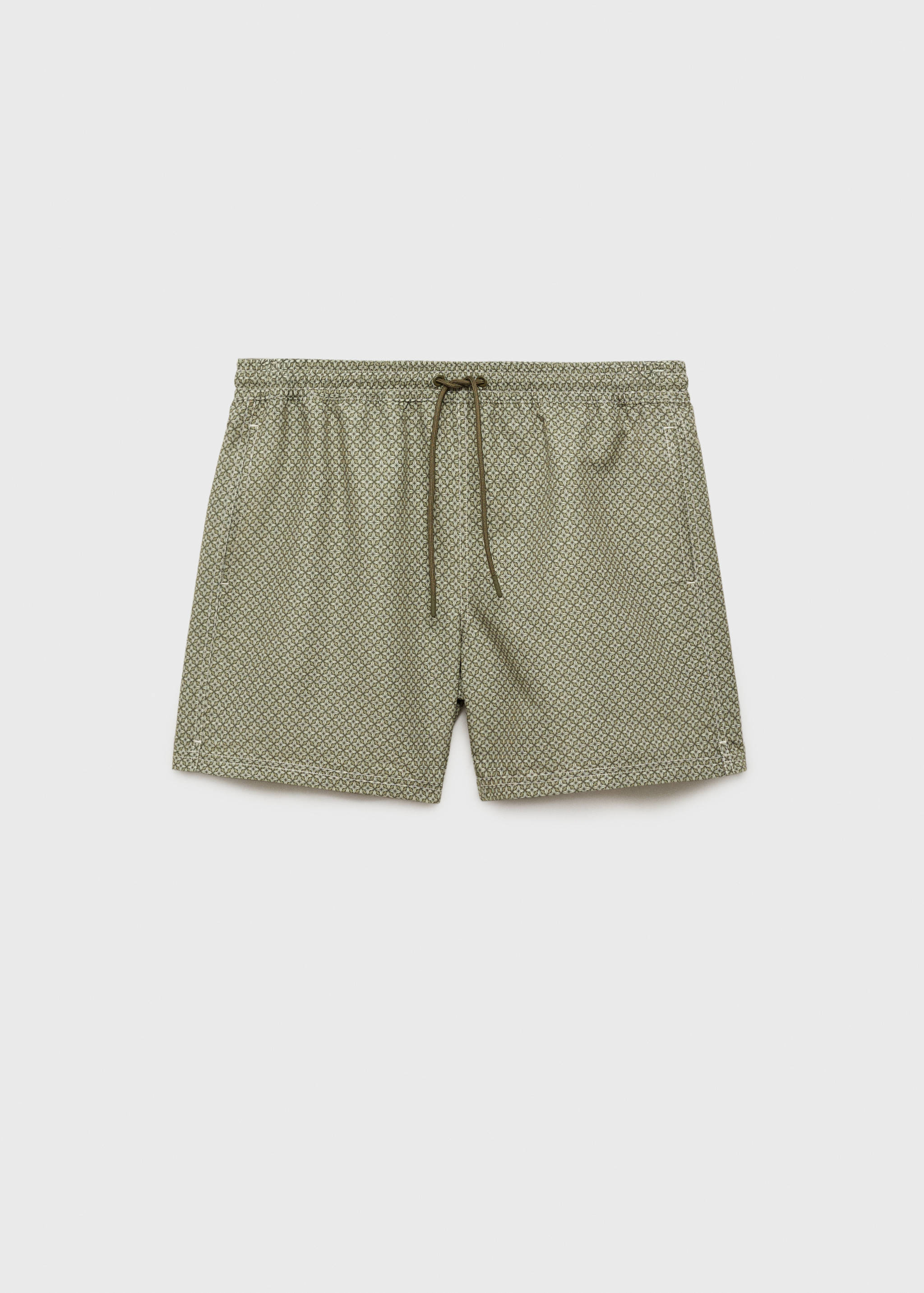 Geometric-print swimsuit - Article without model