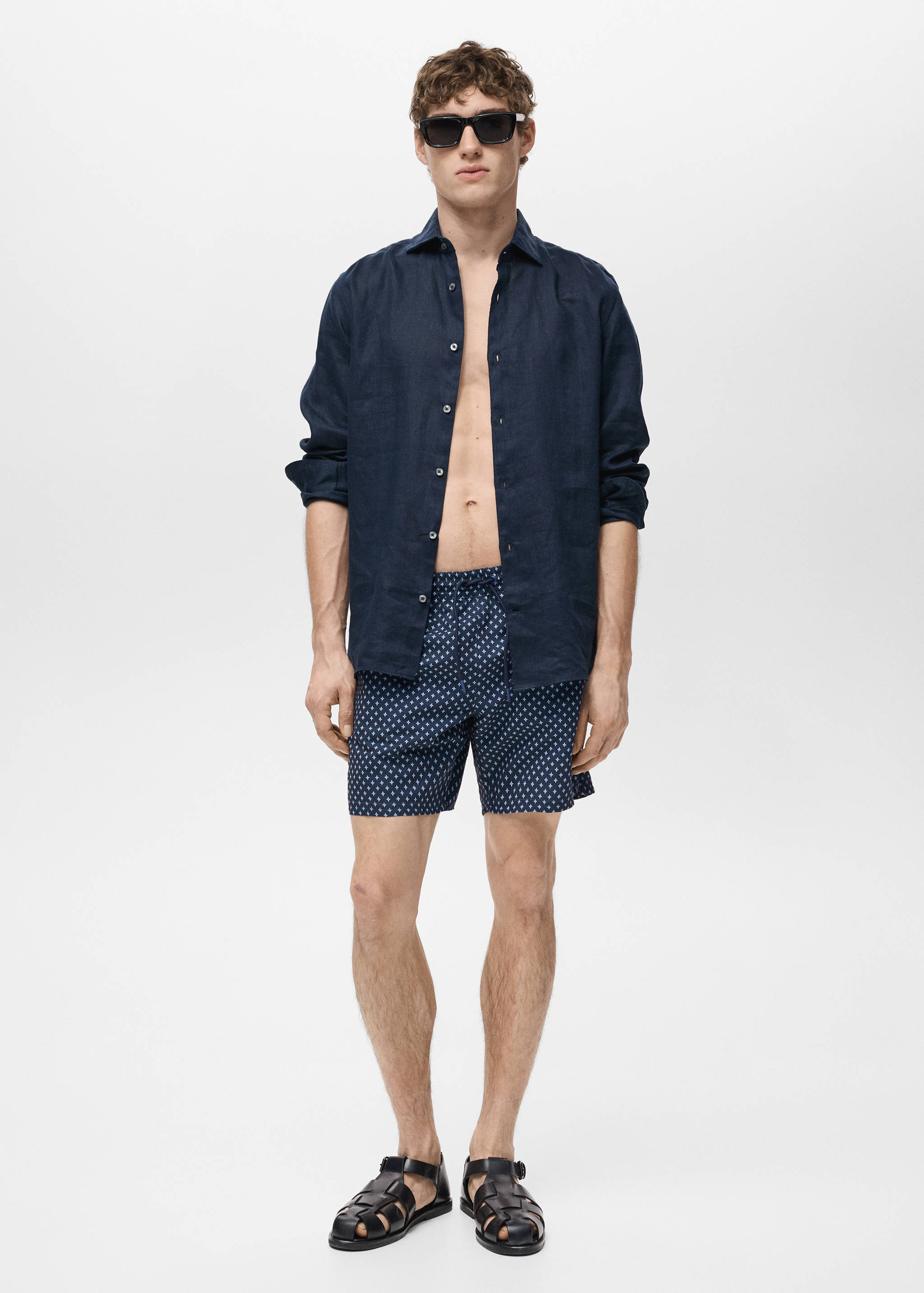 Maillot de bain imprimé géométrique - Détail de l'article 4