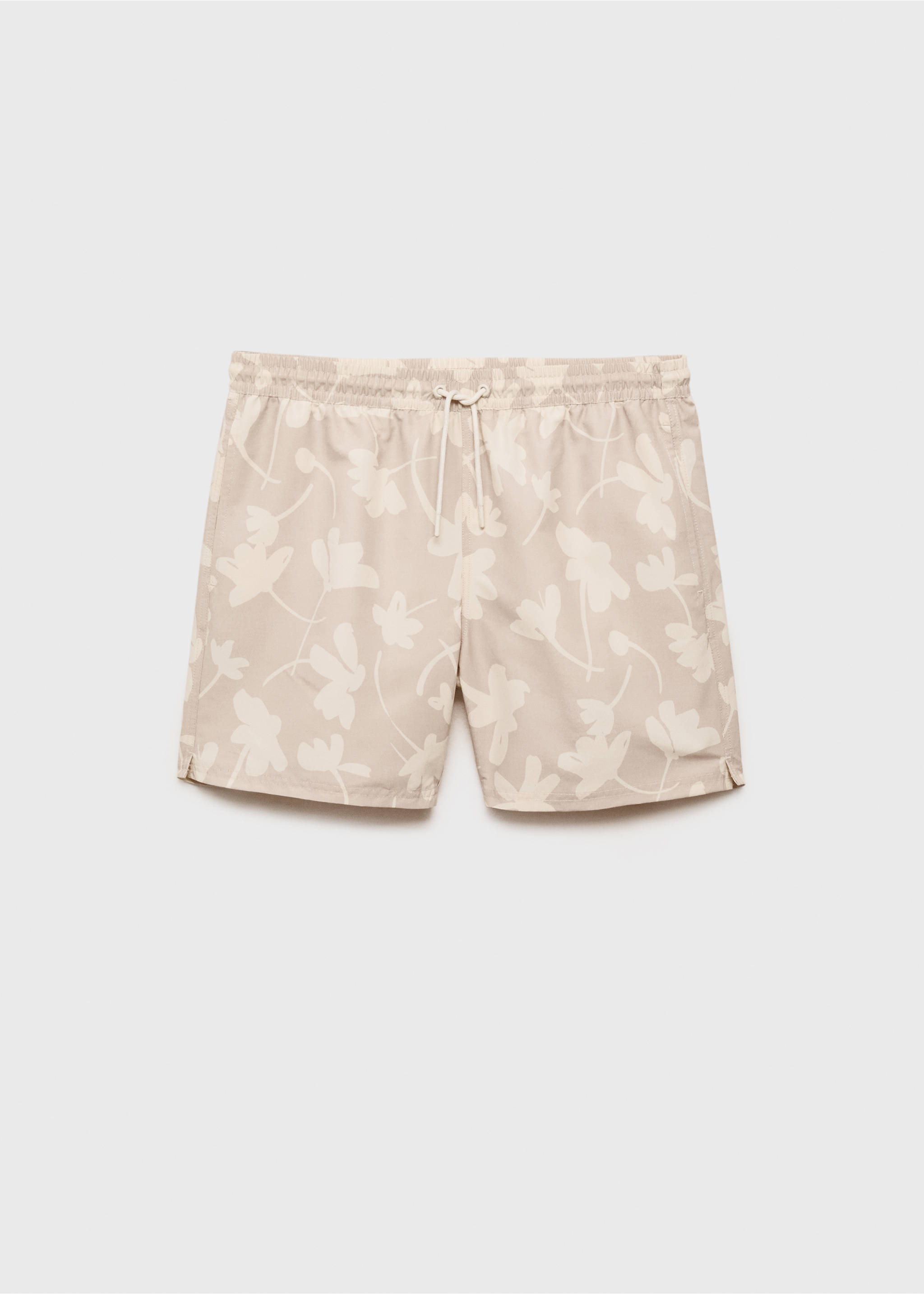 Maillot de bain imprimé floral - Article sans modèle, Sable. Ref: 87005986-00.