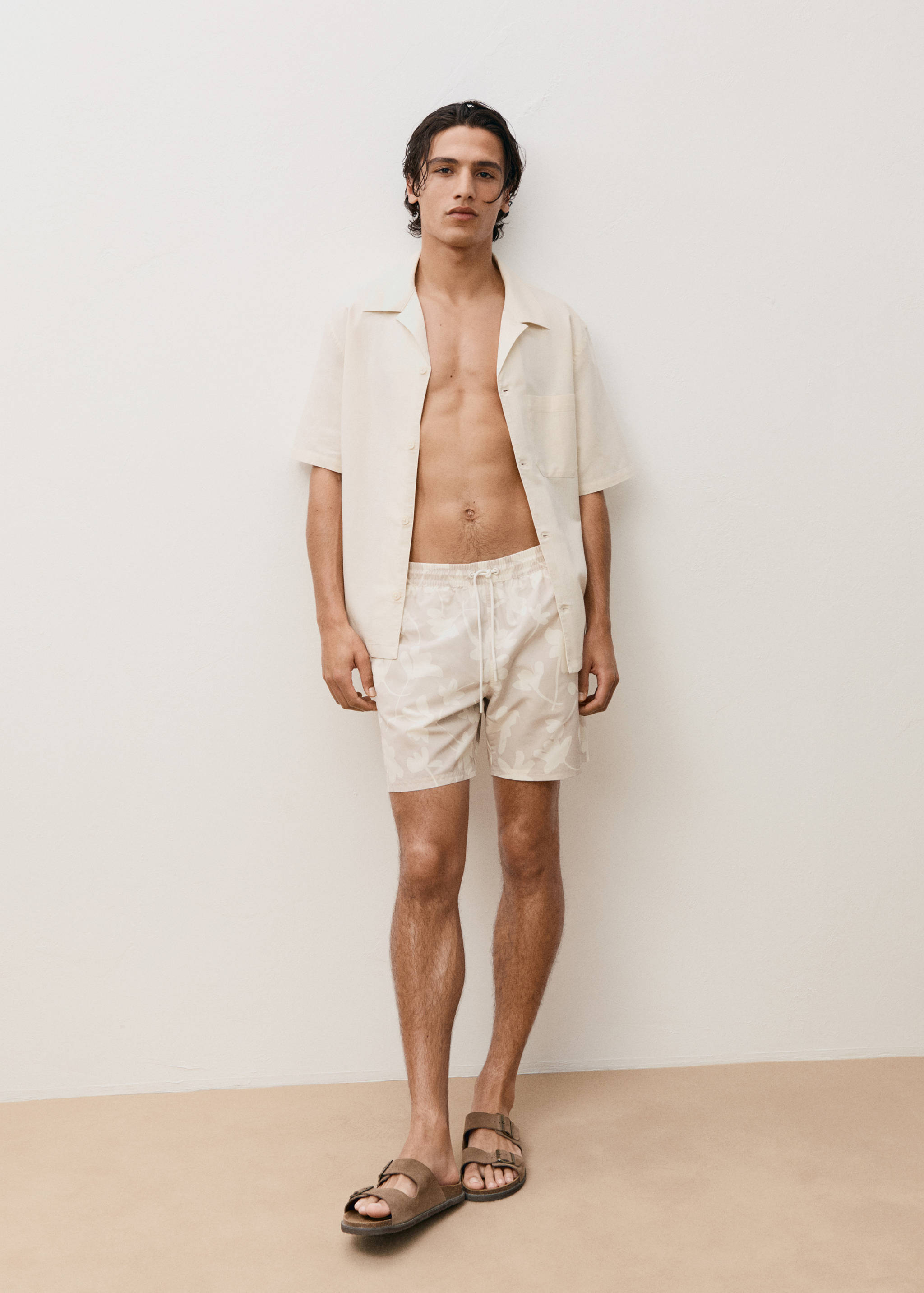 Floral print swimsuit - Details of the article 5