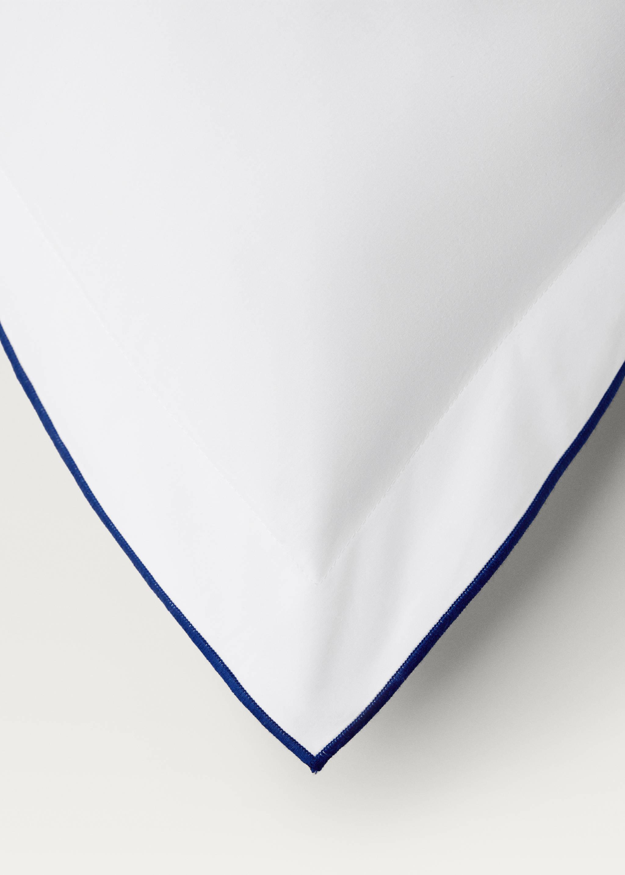 Funda nórdica algodón percal overlock contraste cama 180/200 cm - Detalle del artículo 3
