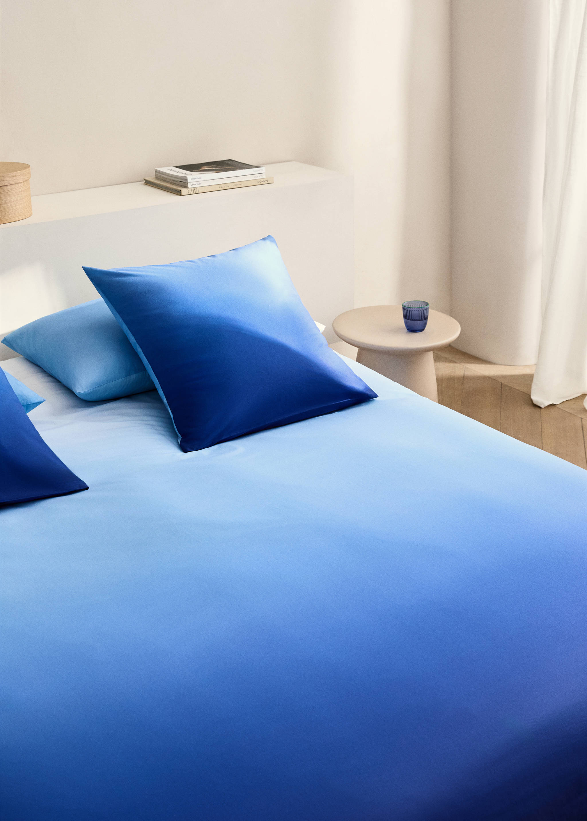 Percale cotton tie-dye duvet cover King bed - Details of the article 7