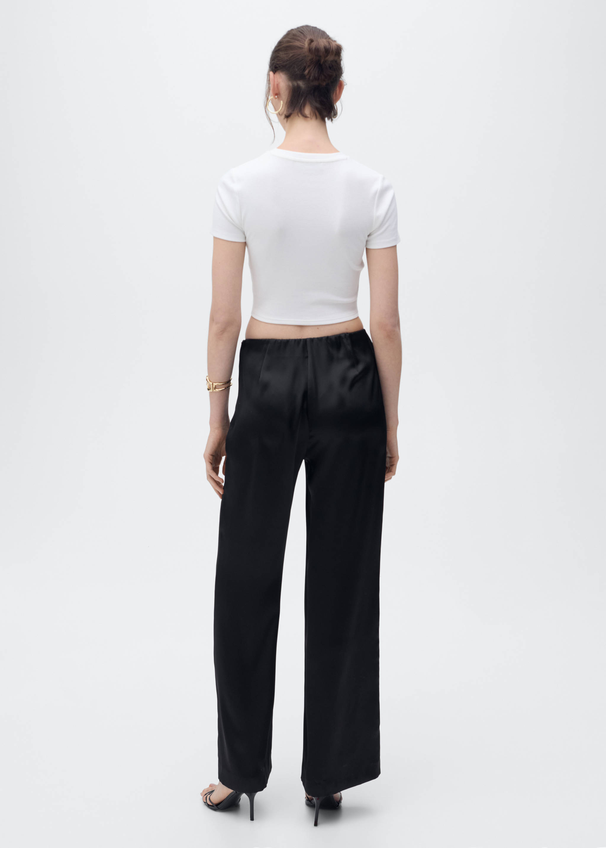 T-shirt cropped justa - Verso do artigo