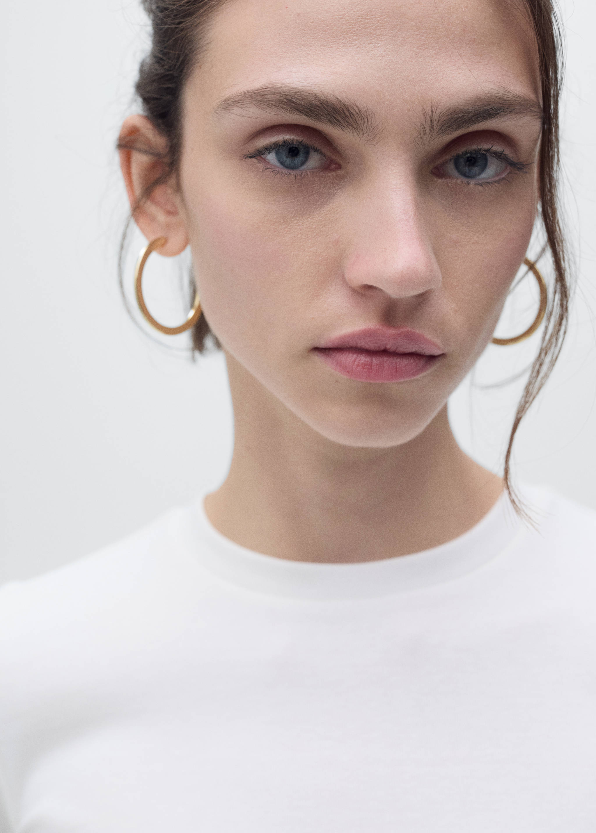T-shirt cropped justa - Pormenor do artigo 1