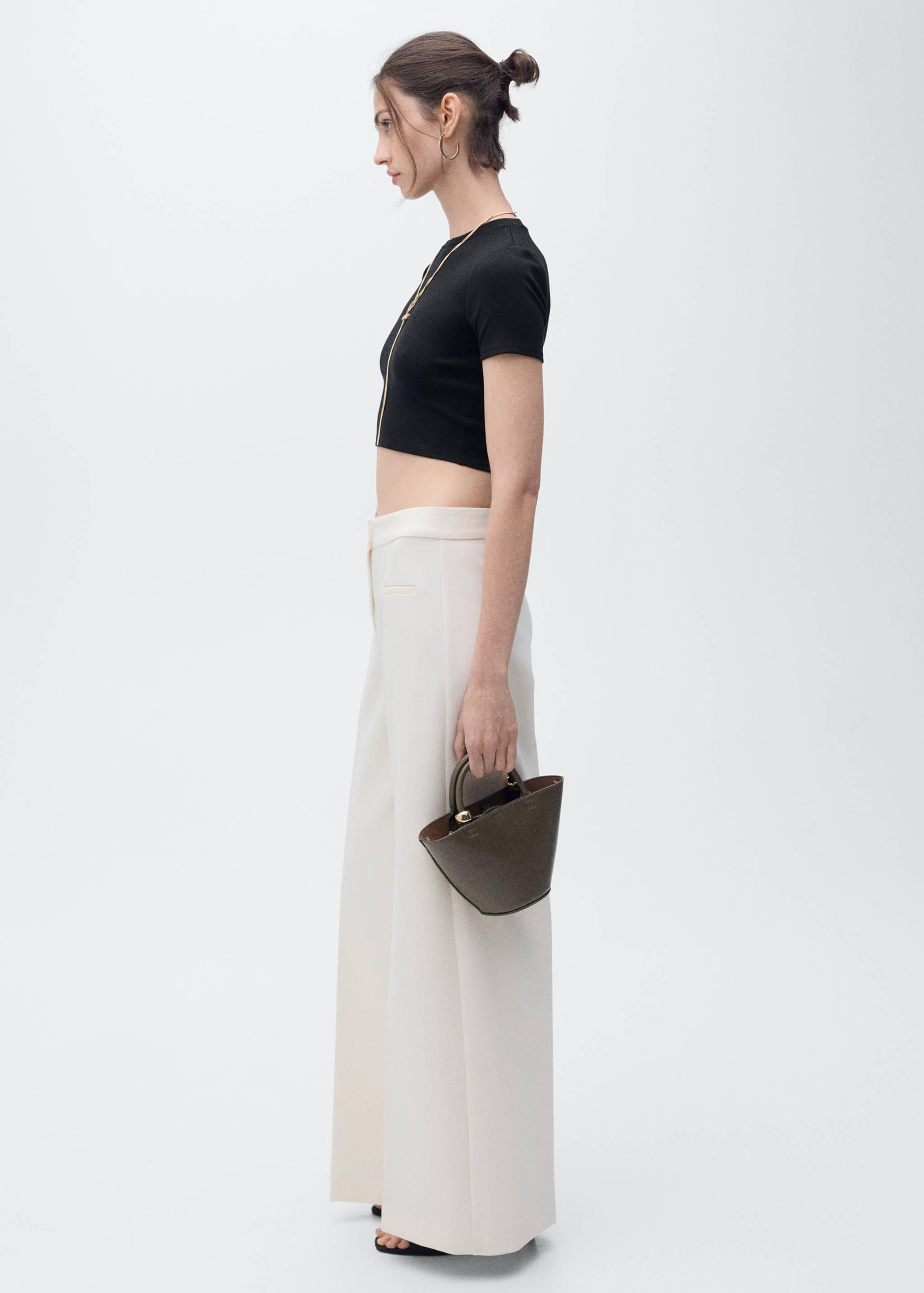 T-shirt crop cintré - Détail de l'article 2