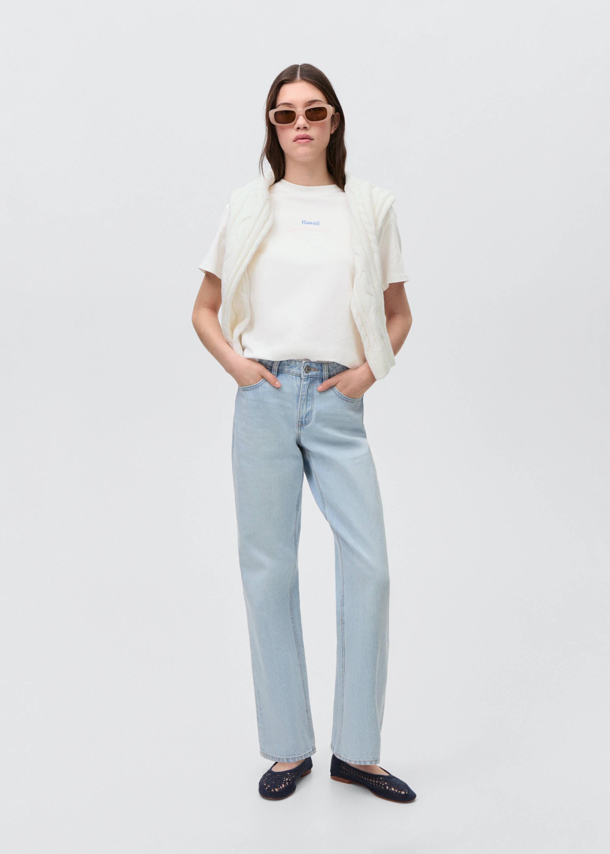 Samarreta dibuix estampat - Pla general