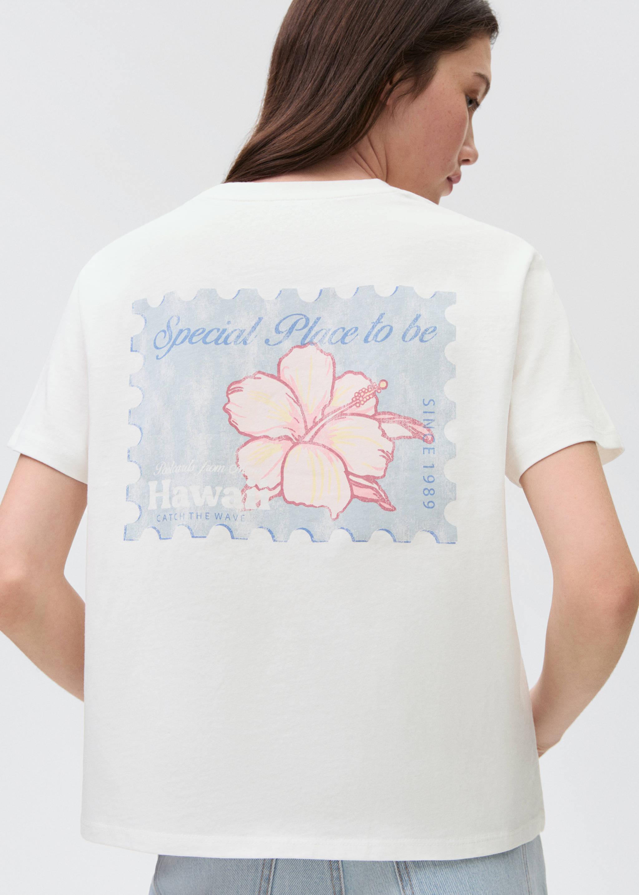 Samarreta dibuix estampat - Revers de l'article