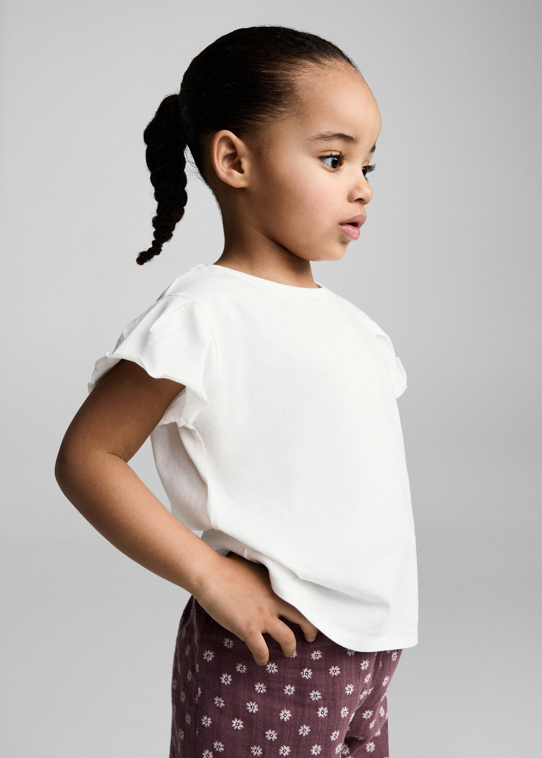 Katoenen T-shirt met korte mouwen - Detail van het artikel 2