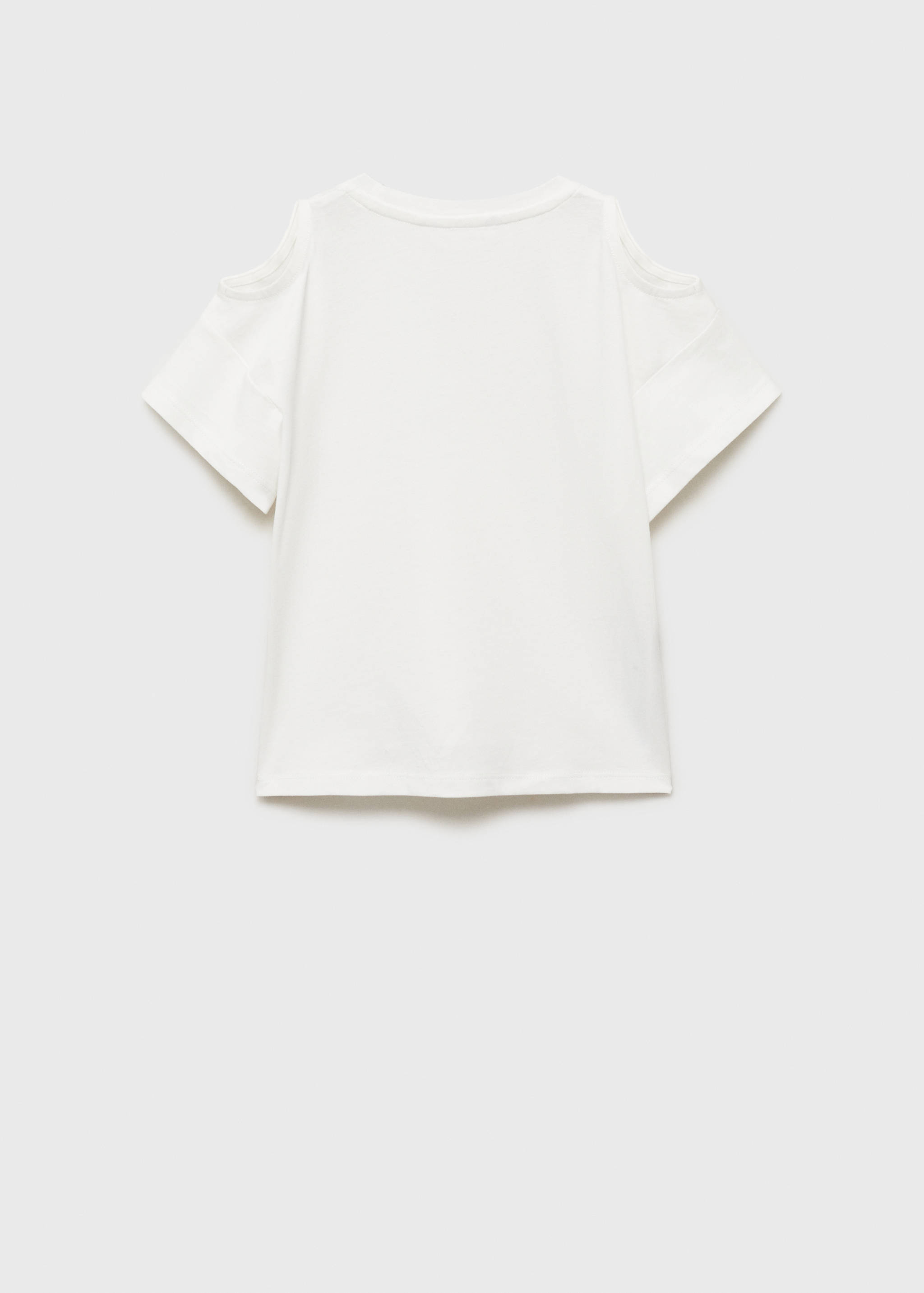 Camiseta cut out - Reverso del artículo