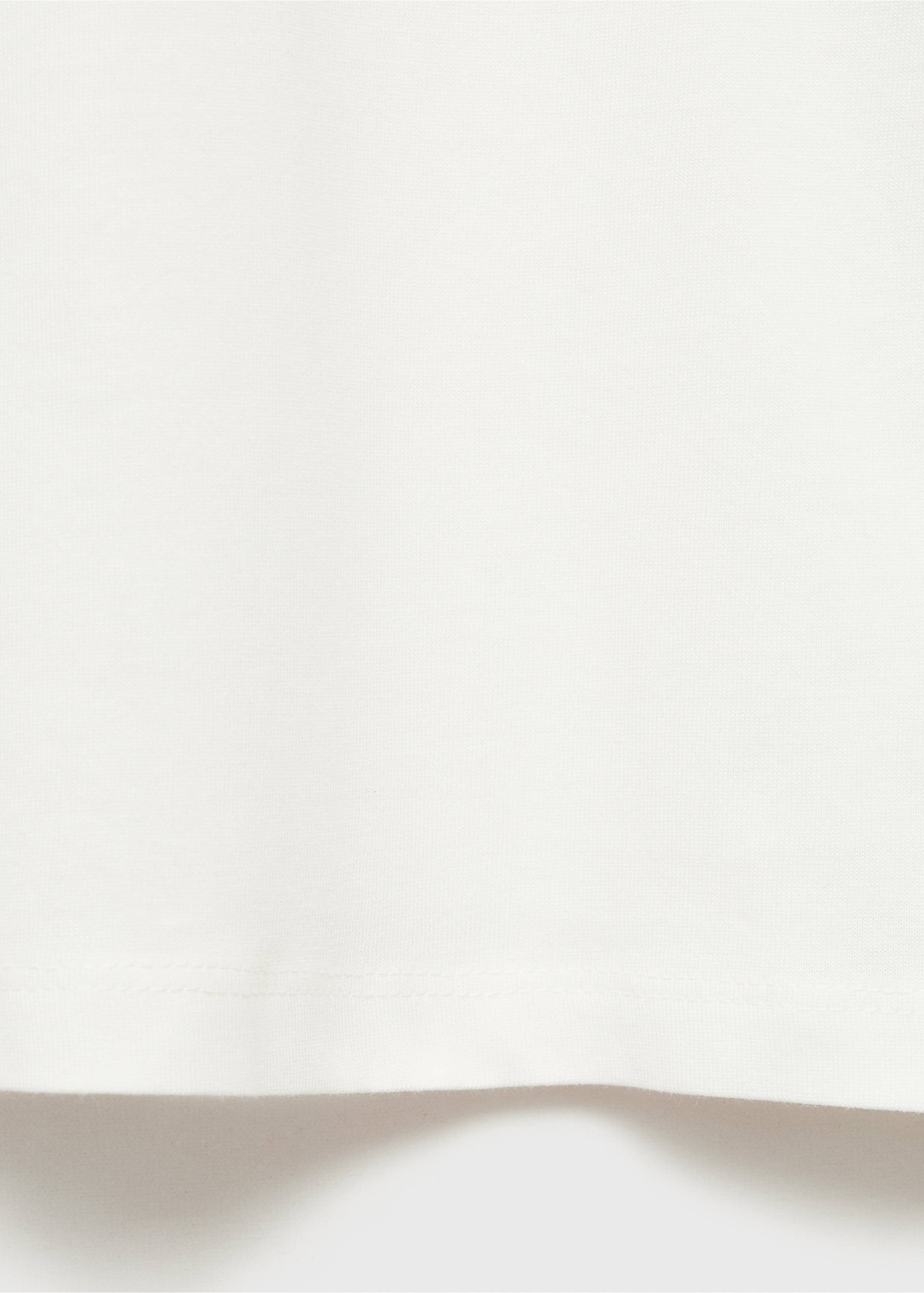 Samarreta brodada estampada - Detall de l'article 0, Blanc trencat. Ref: 87006357-00.