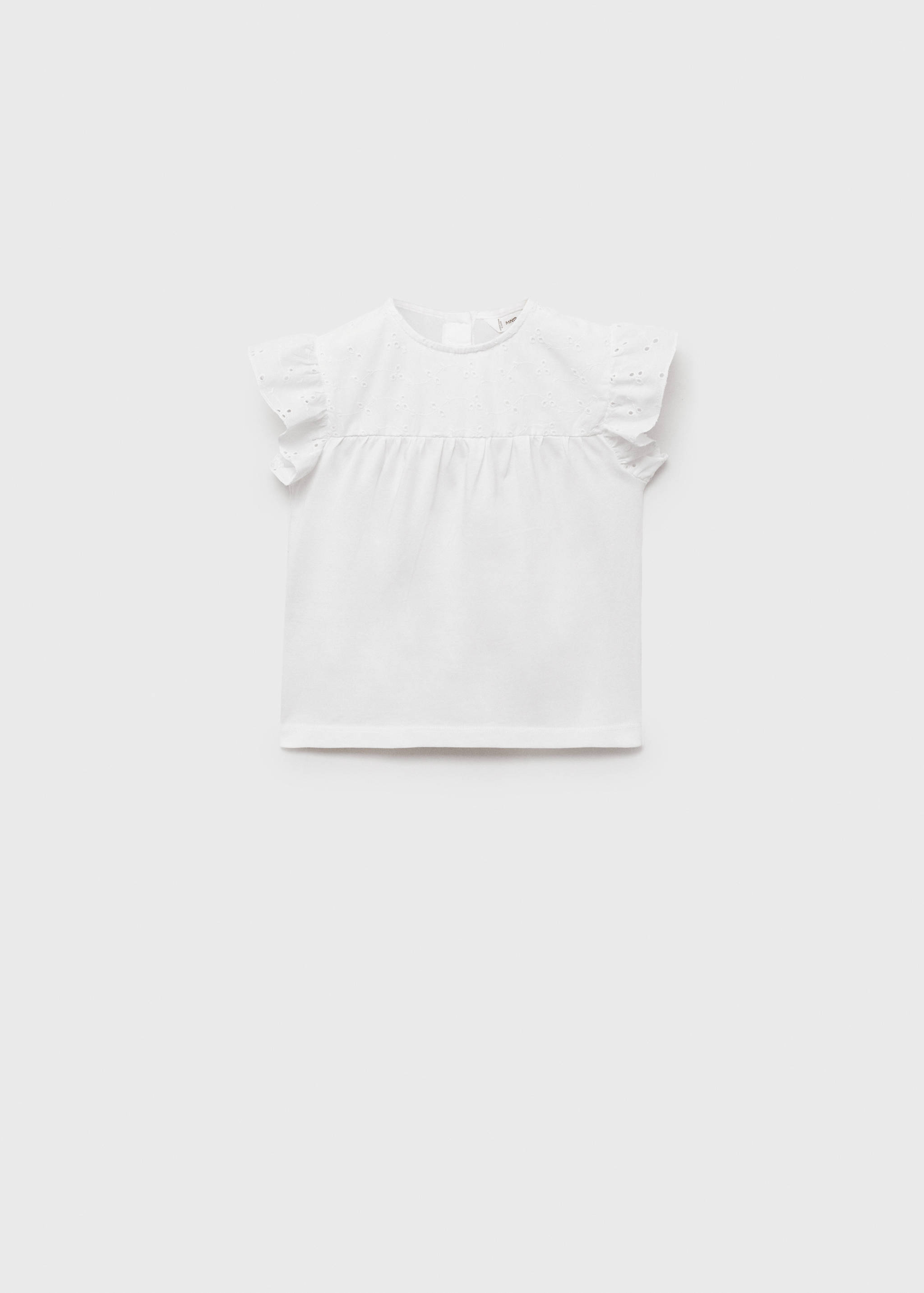 T-shirt détails ajourés - Article sans modèle