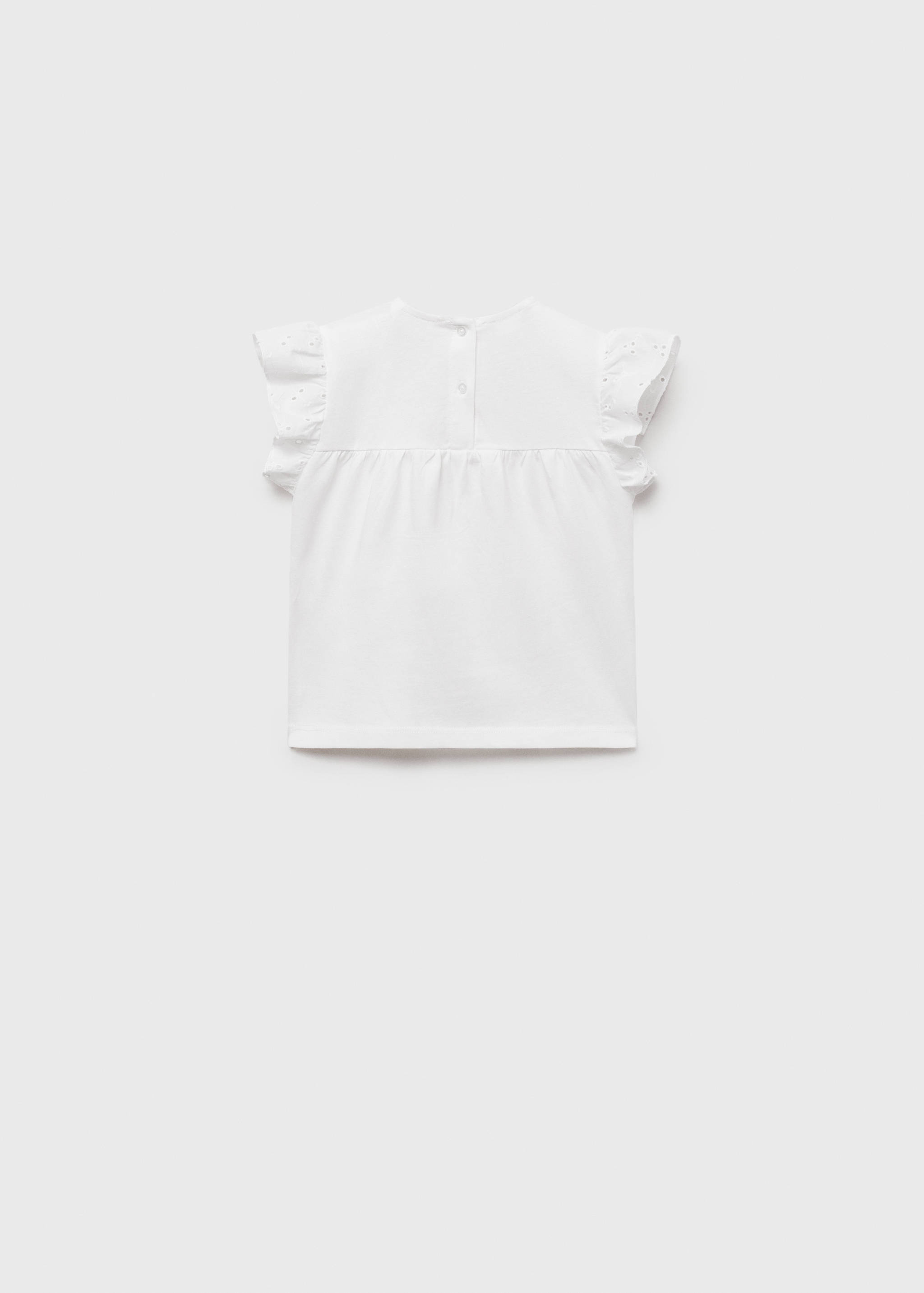 T-shirt détails ajourés - Verso de l’article