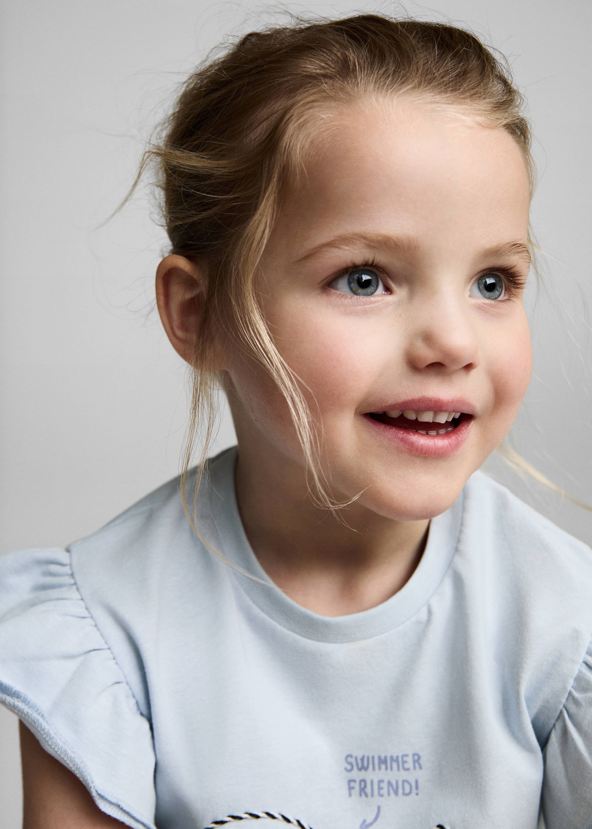 T-shirt brodé volants - Détail de l'article 1