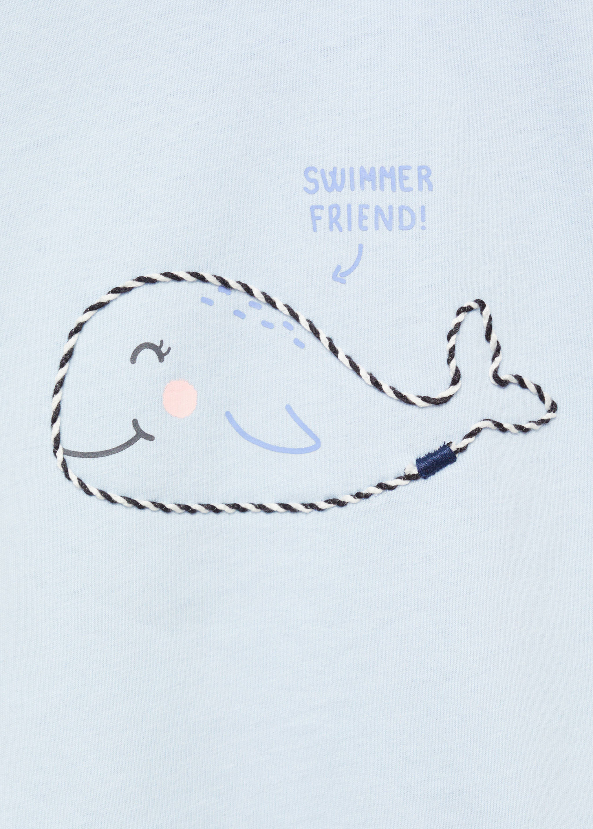 T-shirt brodé volants - Détail de l'article 8