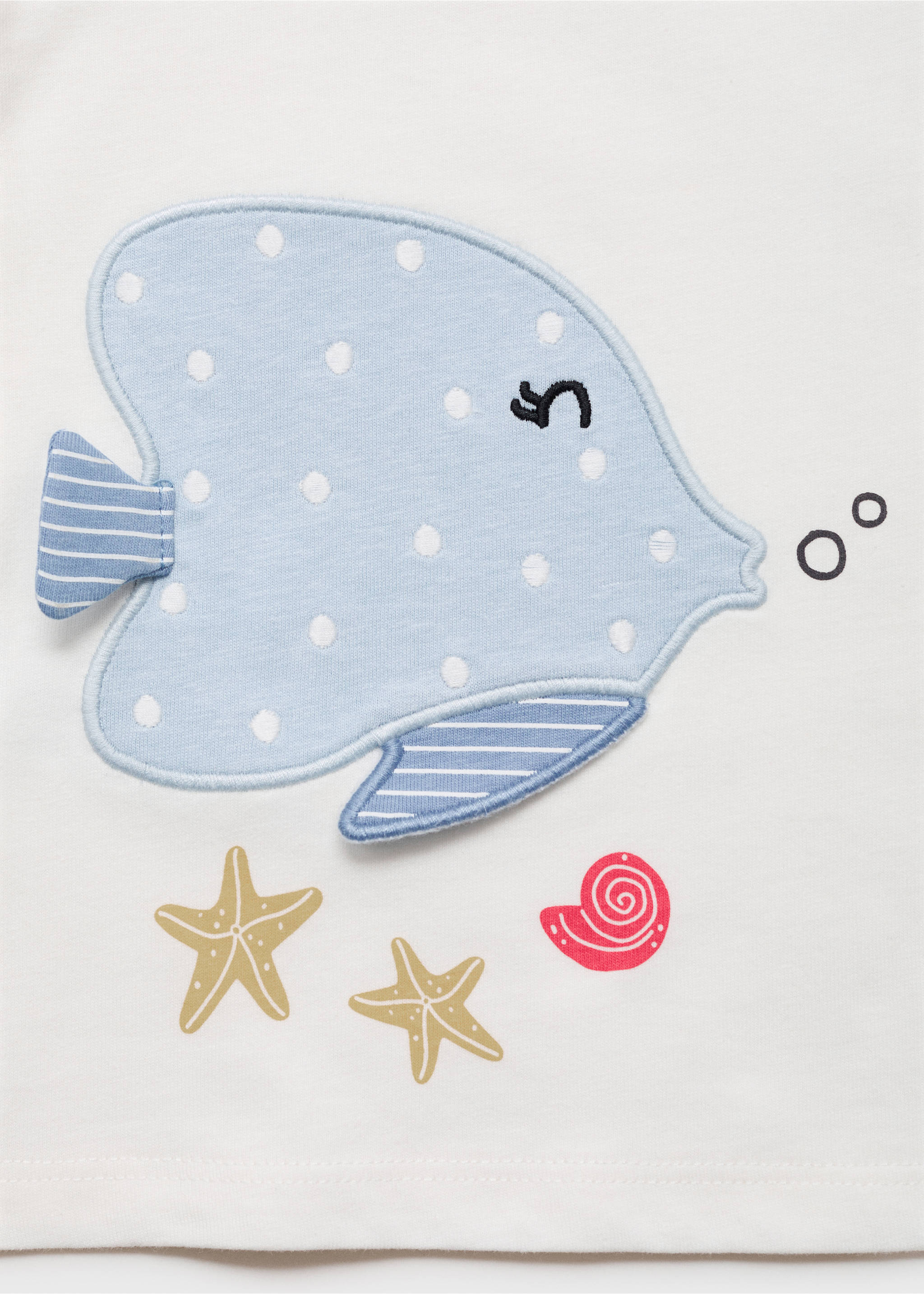 Print T-shirt - Details of the article 0, Off White. Ref: 87006361-00.