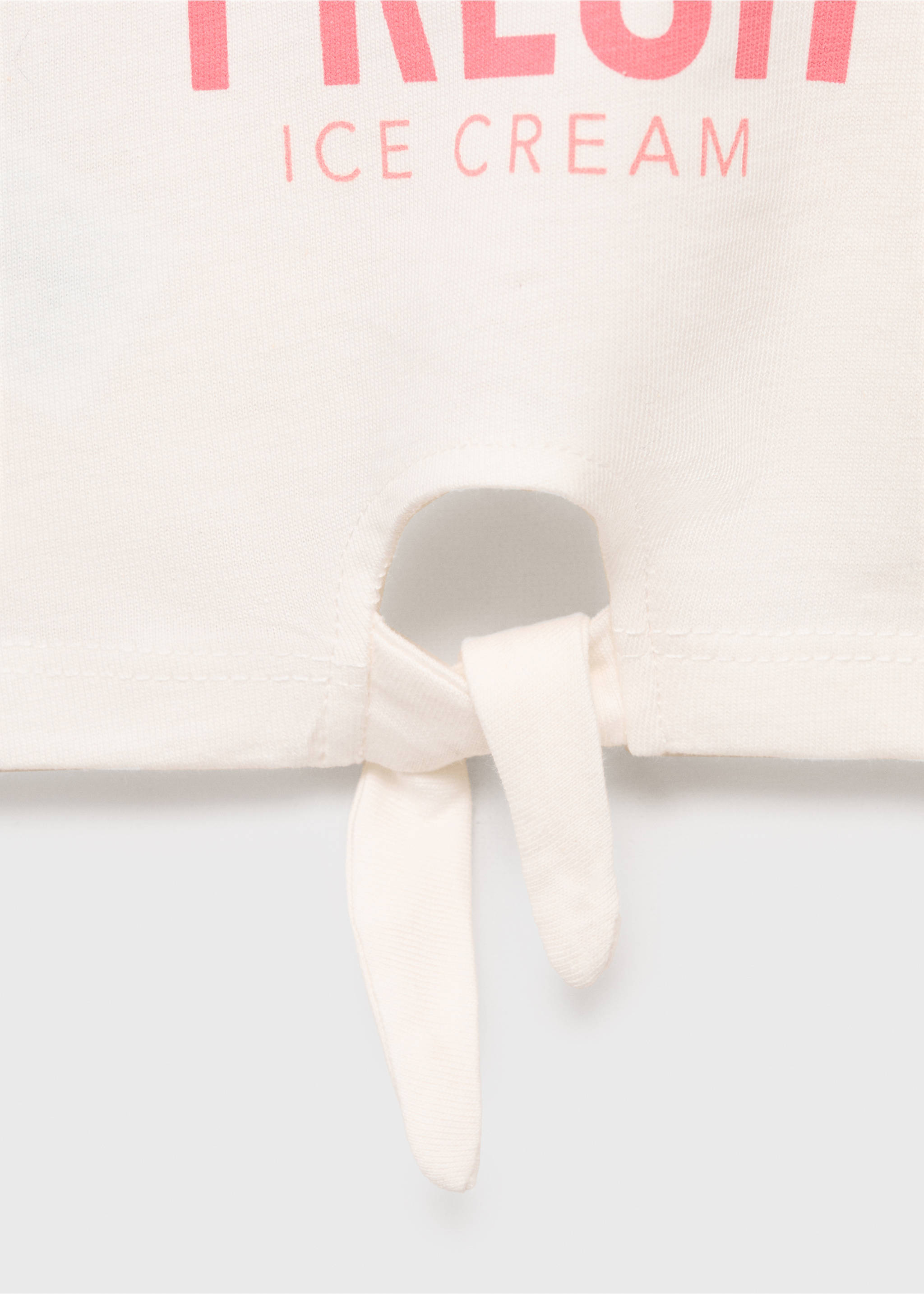 Snoopy printed t-shirt - Details of the article 8, Off White. Ref: 87006364-00.