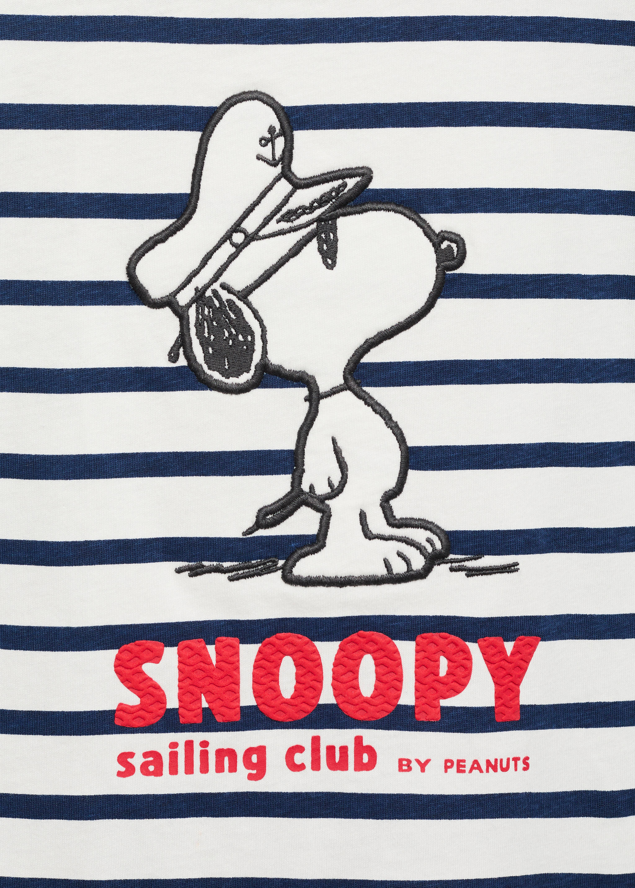 T-shirt Snoopy à rayures nœud - Détail de l'article 8