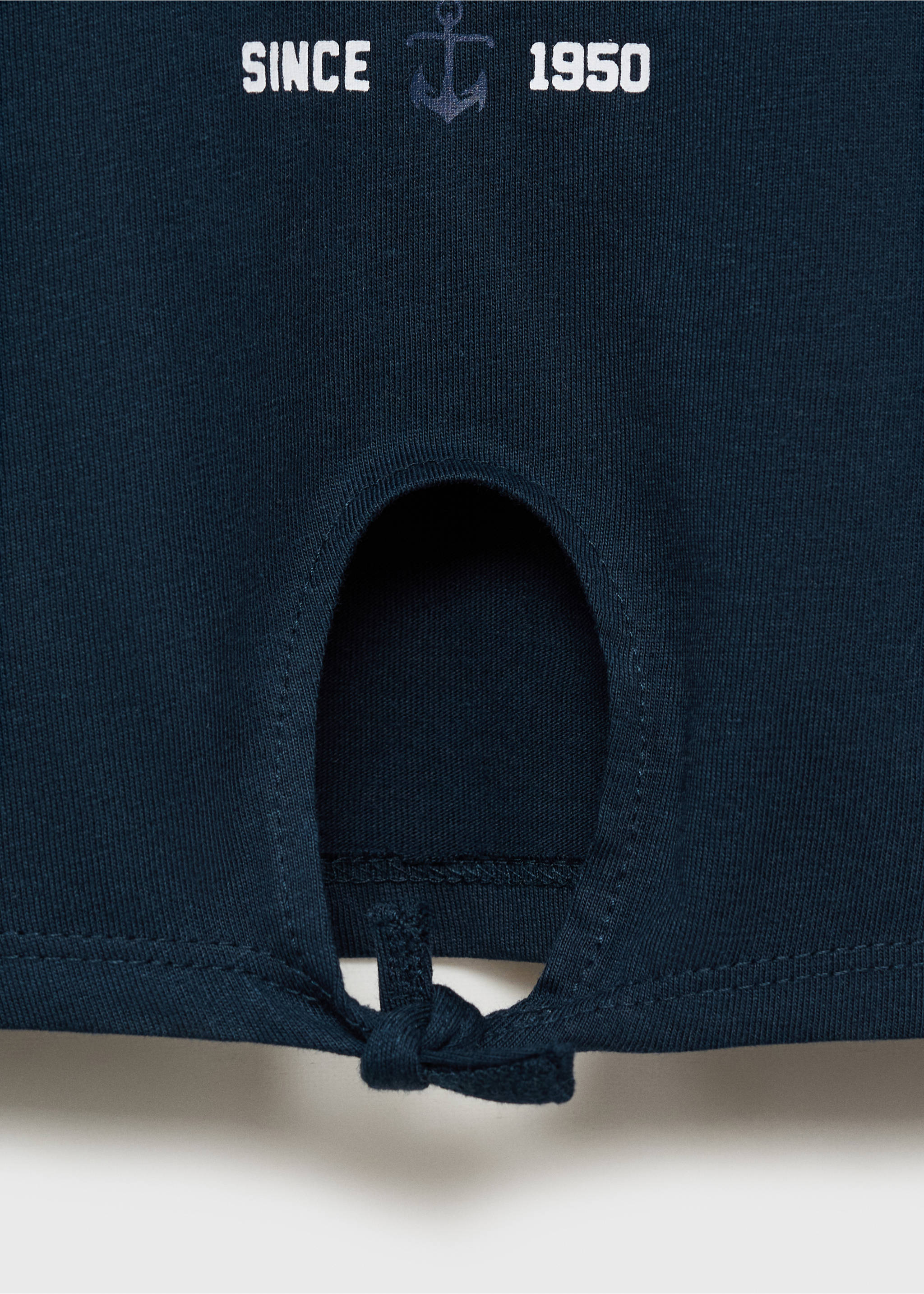Snoopy printed t-shirt - Details of the article 0, Dark Navy. Ref: 87006366-00.
