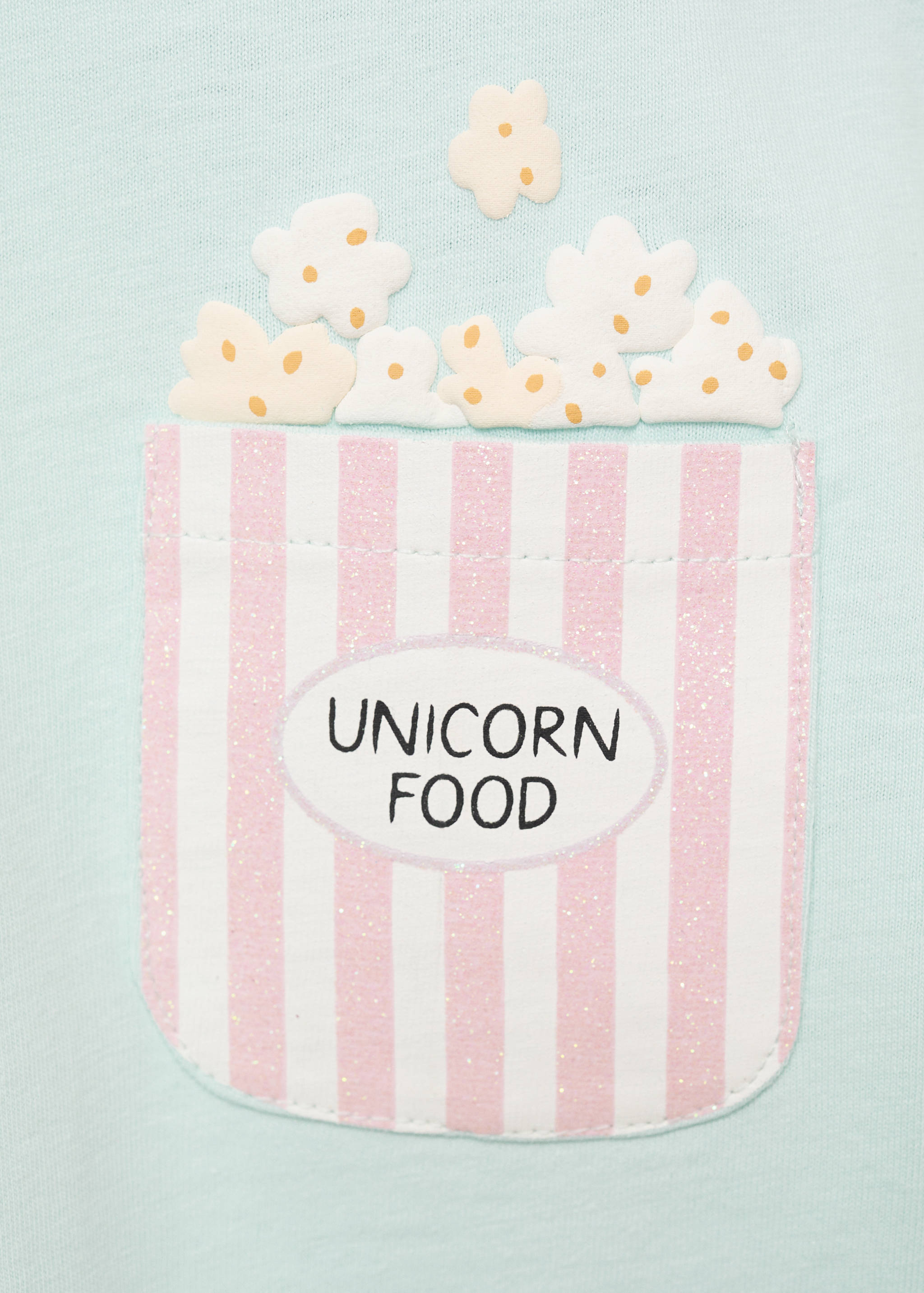 Camiseta algodón dibujo relieve - Detalle del artículo 8