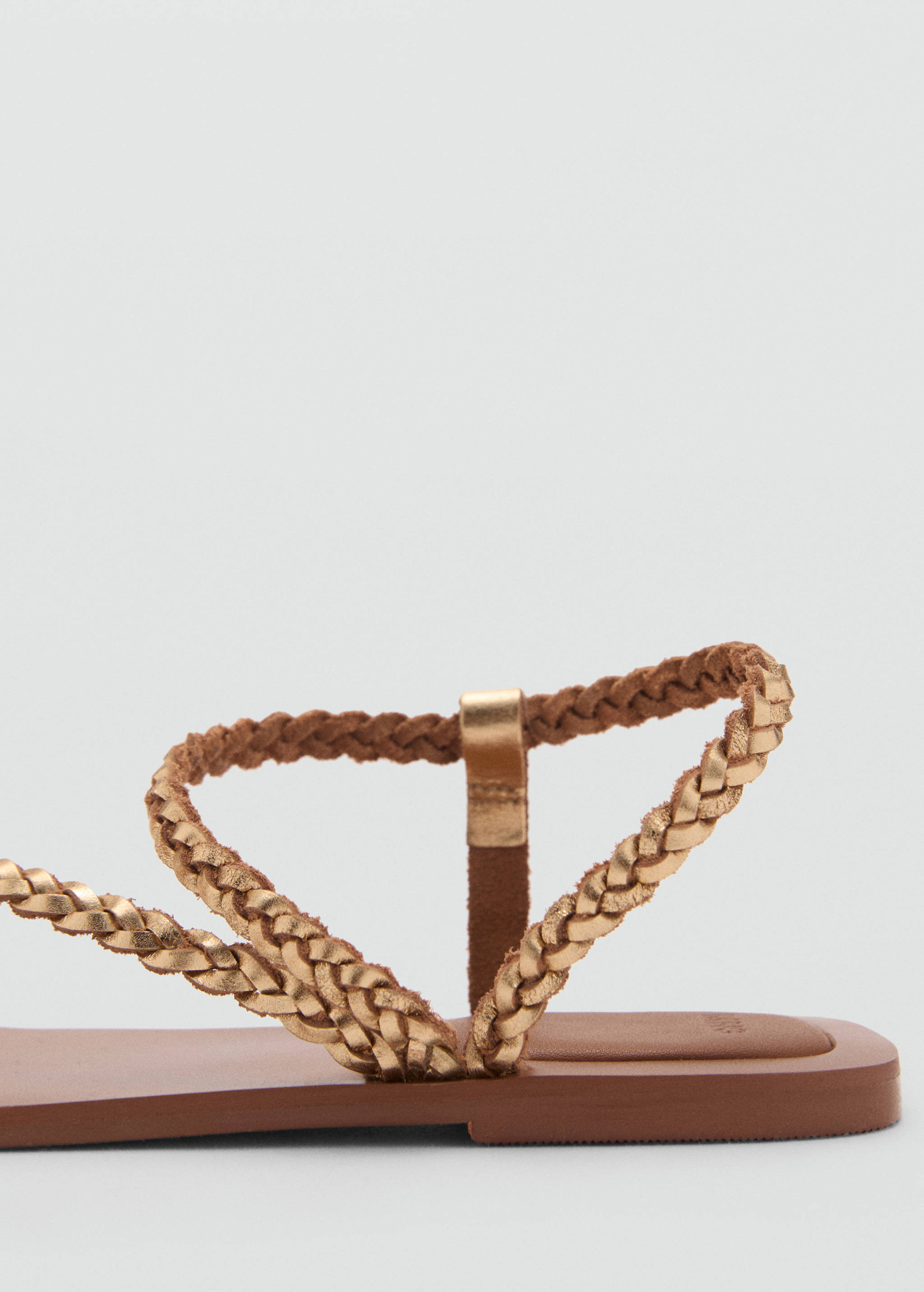 Sandales tressées cuir - Détail de l'article 2